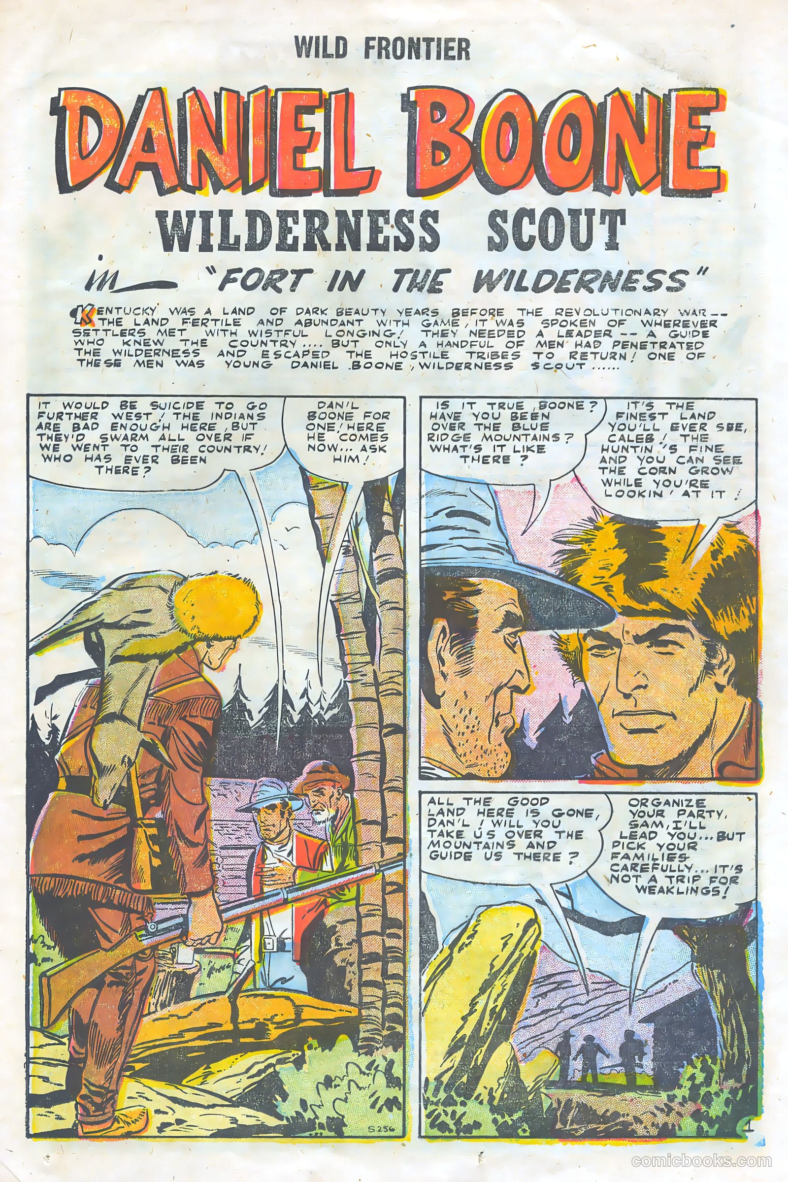 Wild Frontier #2 (1955) — page 23 of 37