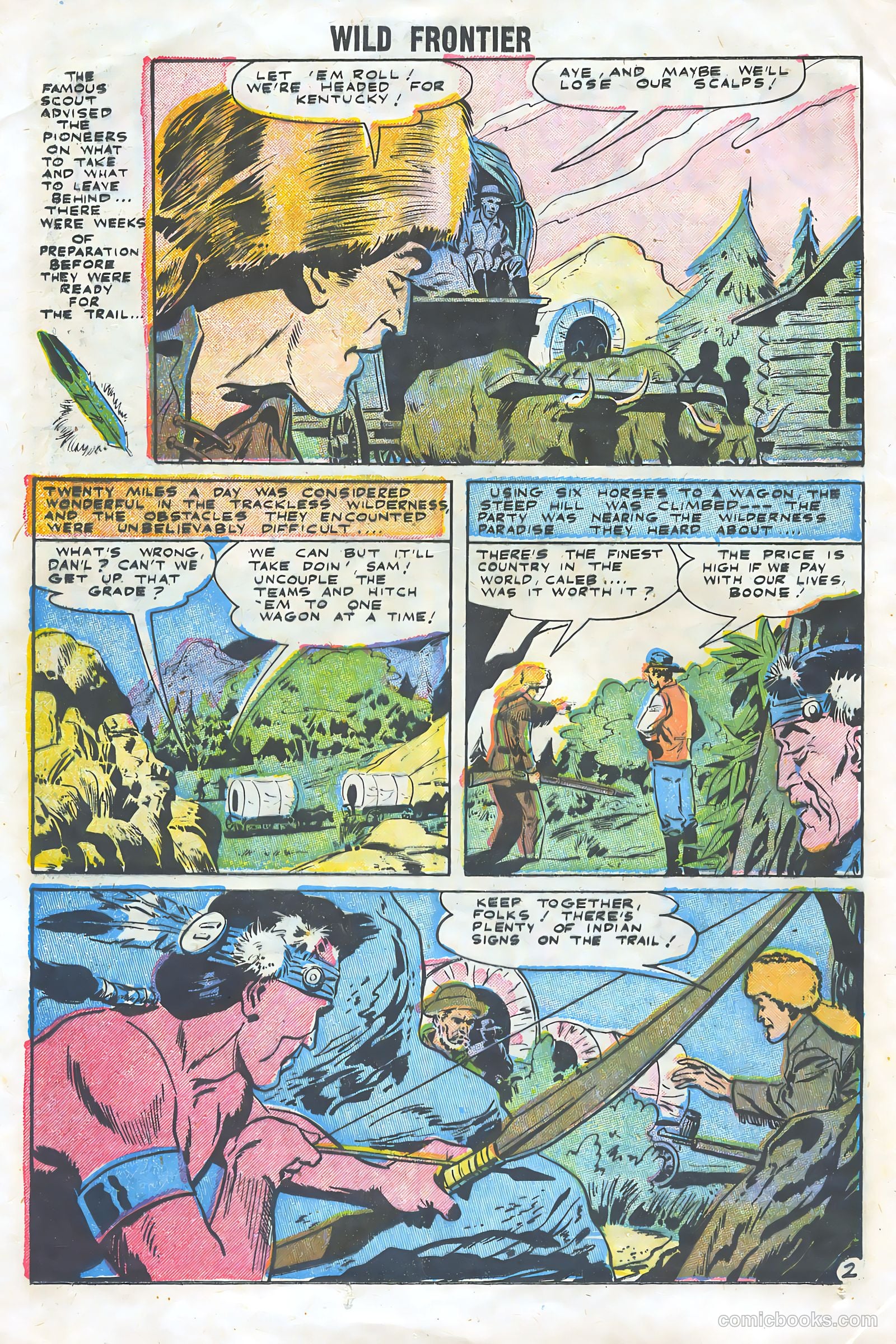 Wild Frontier #2 (1955) — page 24 of 37