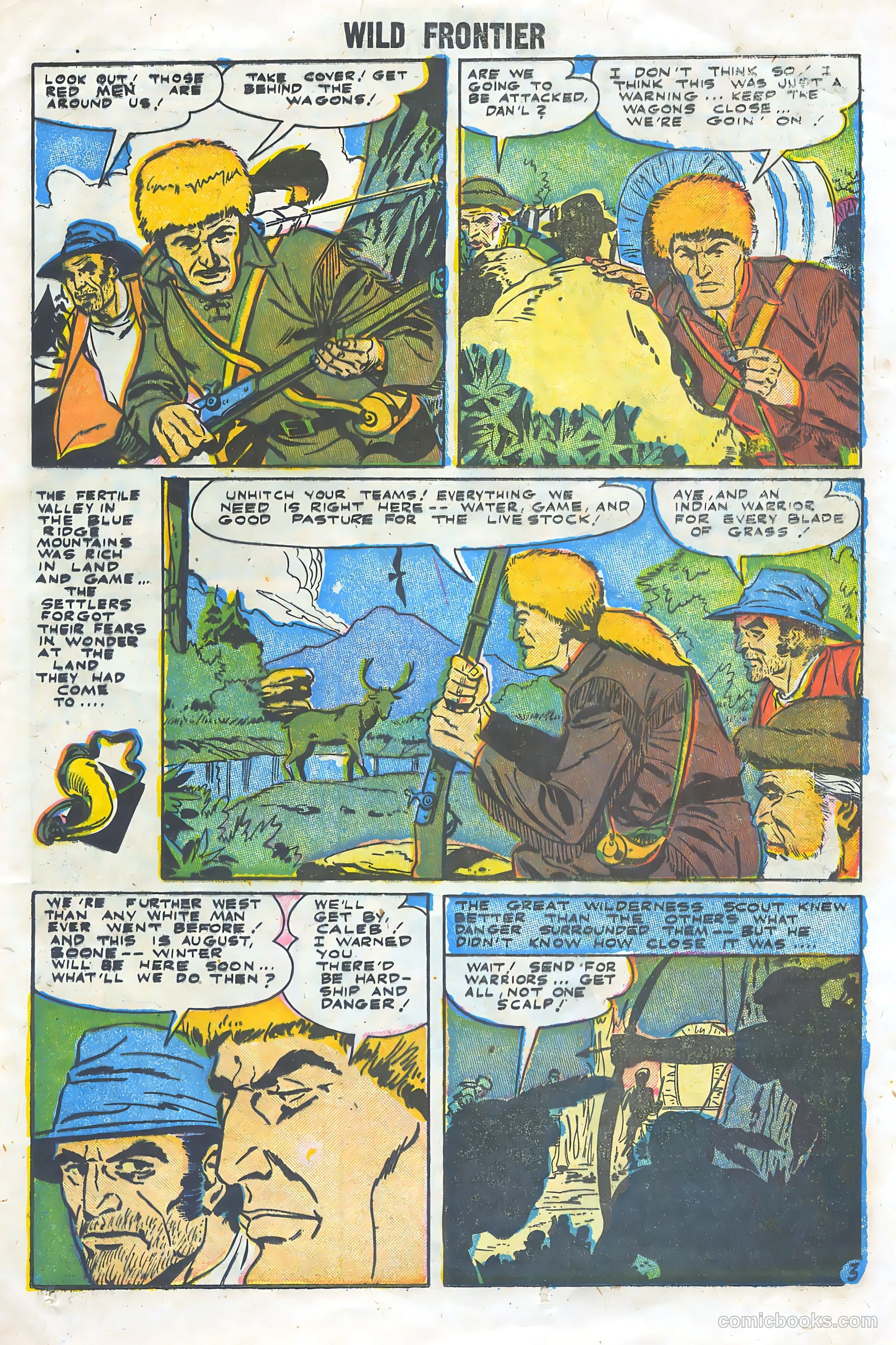 Wild Frontier #2 (1955) — page 25 of 37