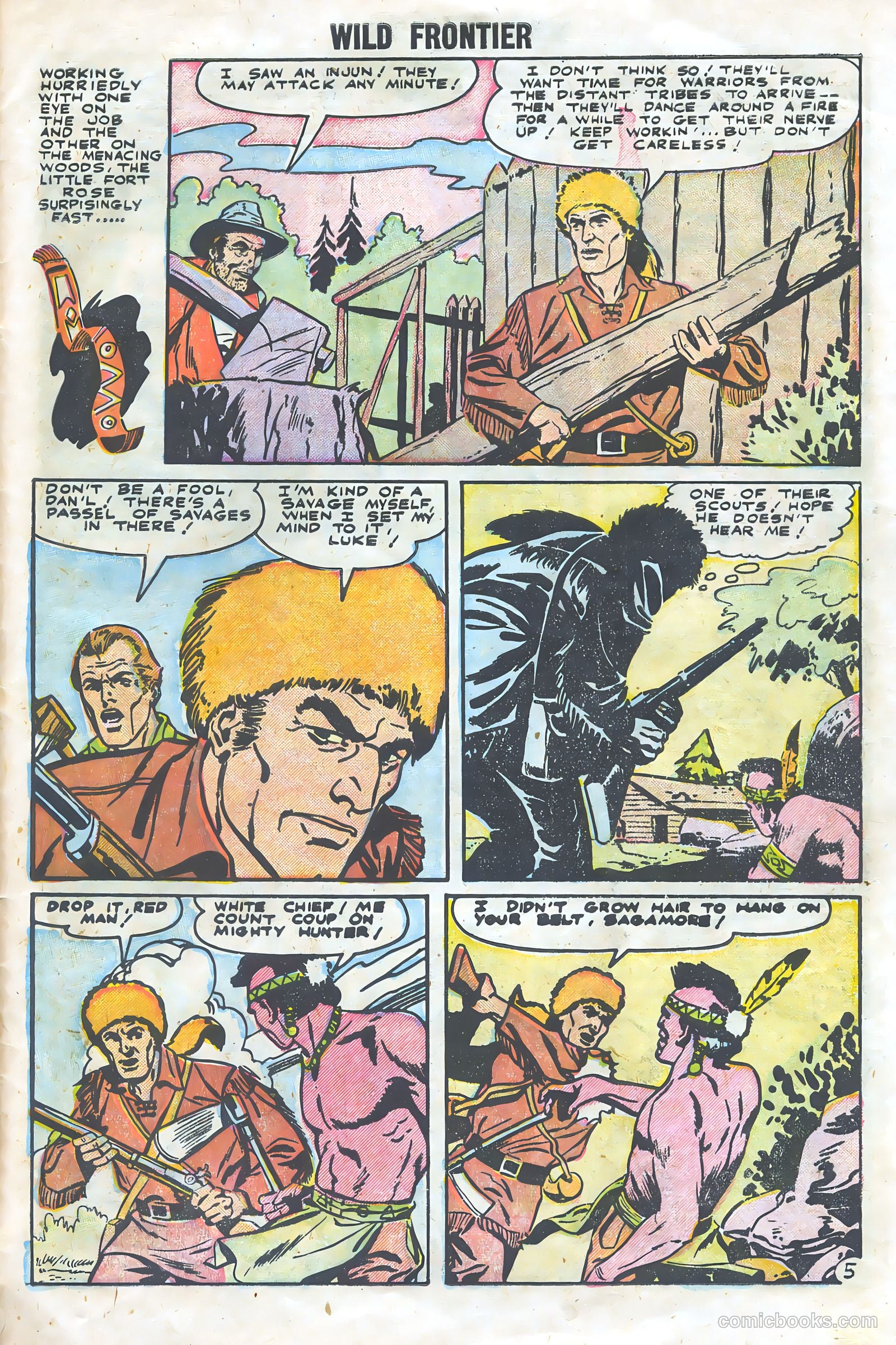 Wild Frontier #2 (1955) — page 27 of 37