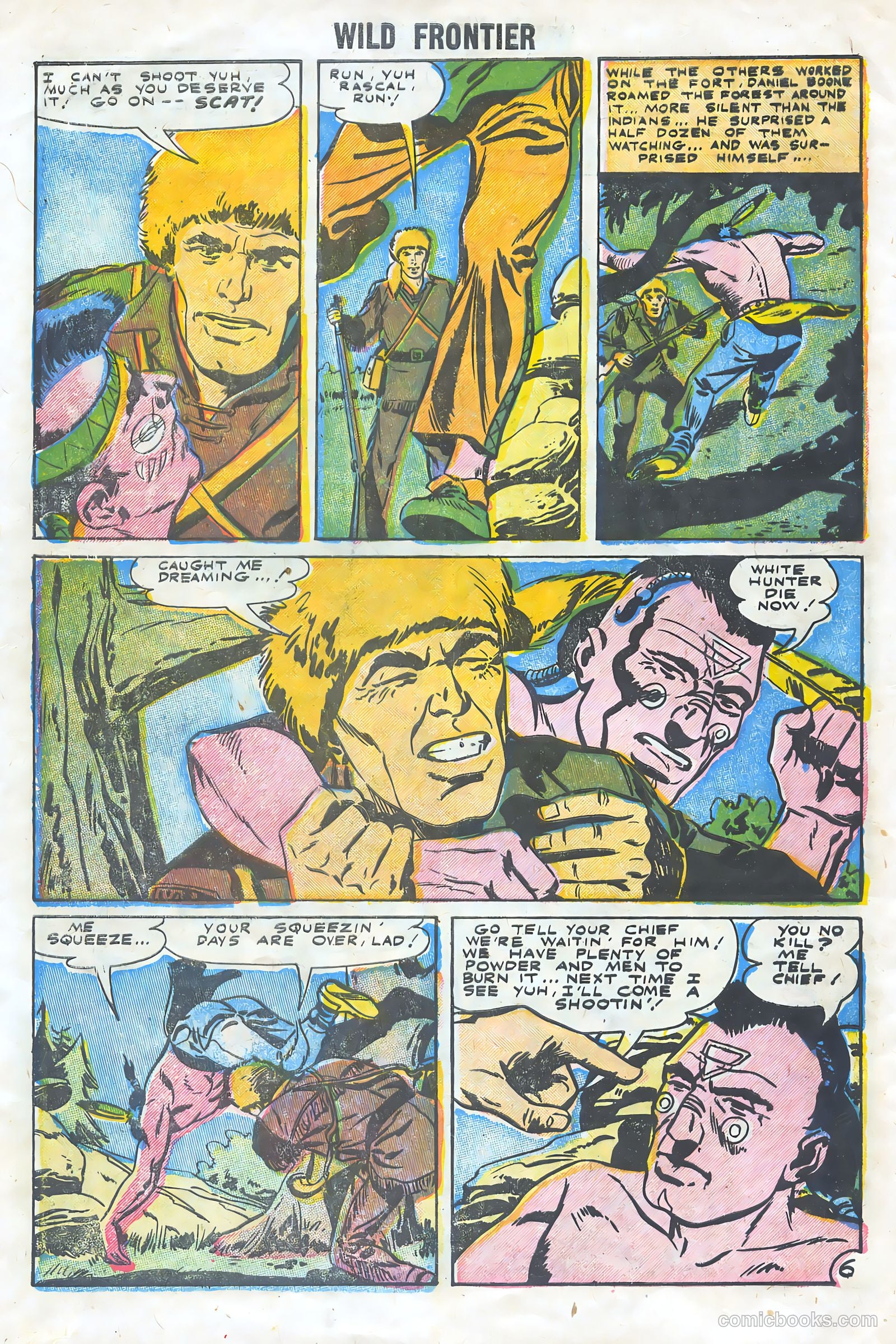 Wild Frontier #2 (1955) — page 28 of 37