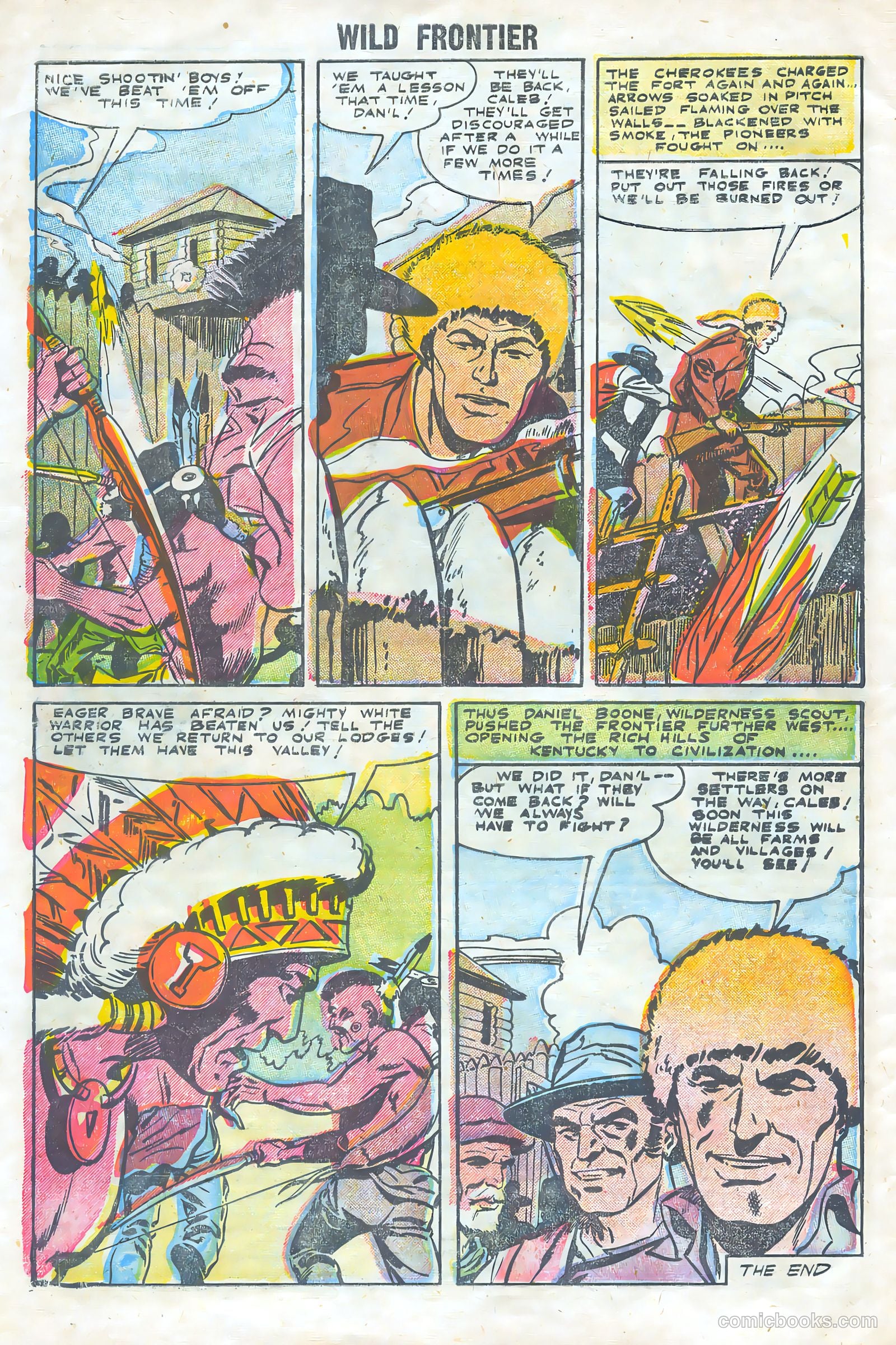 Wild Frontier #2 (1955) — page 30 of 37