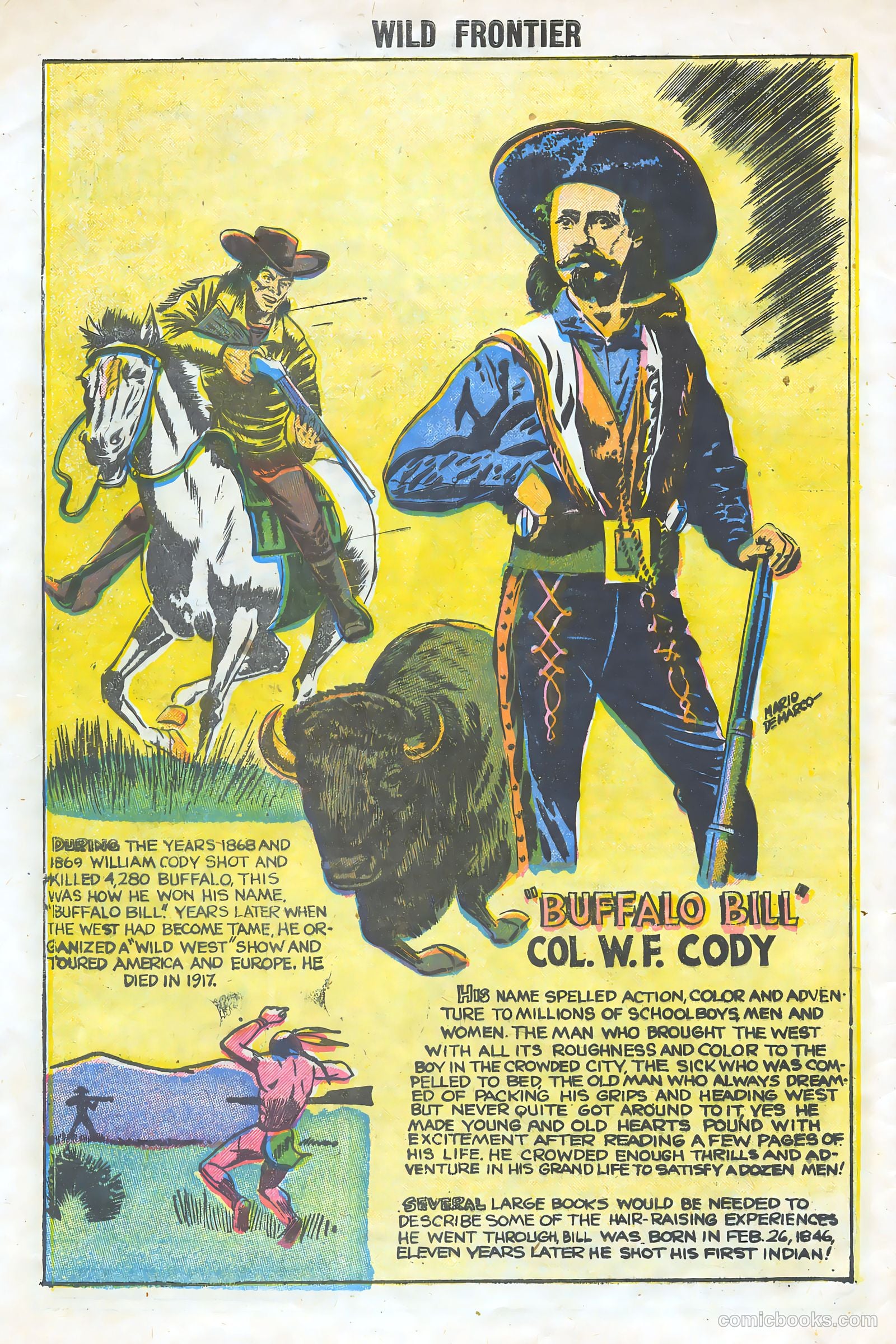 Wild Frontier #2 (1955) — page 32 of 37