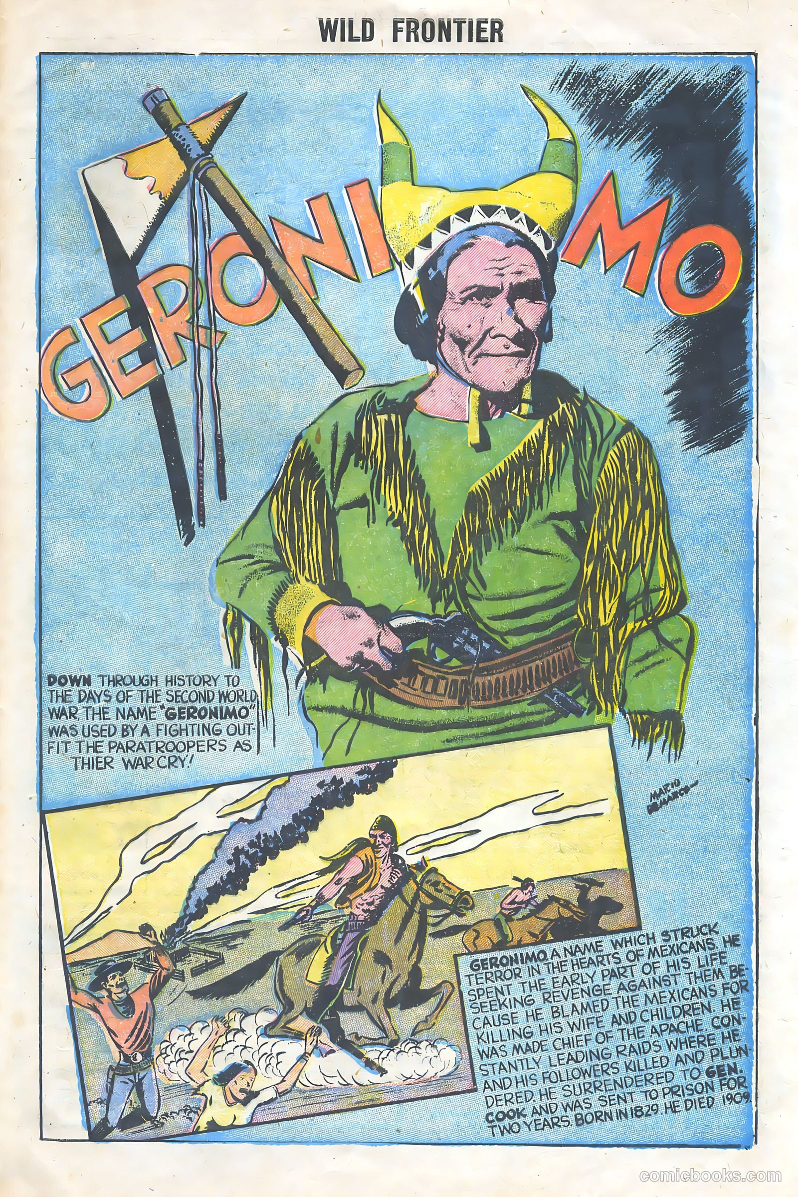 Wild Frontier #2 (1955) — page 33 of 37