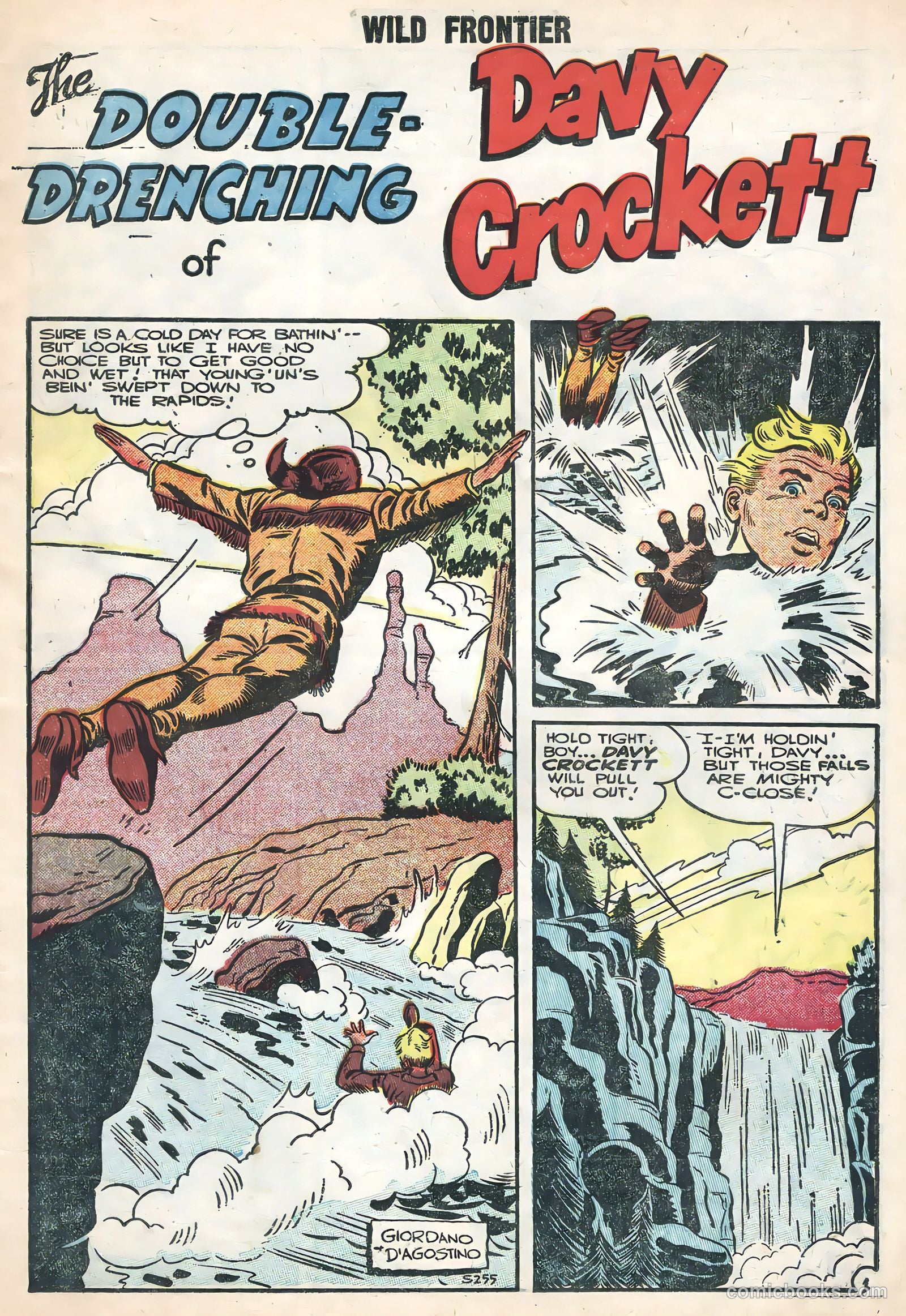 Wild Frontier #3 (1956) — page 3 of 36