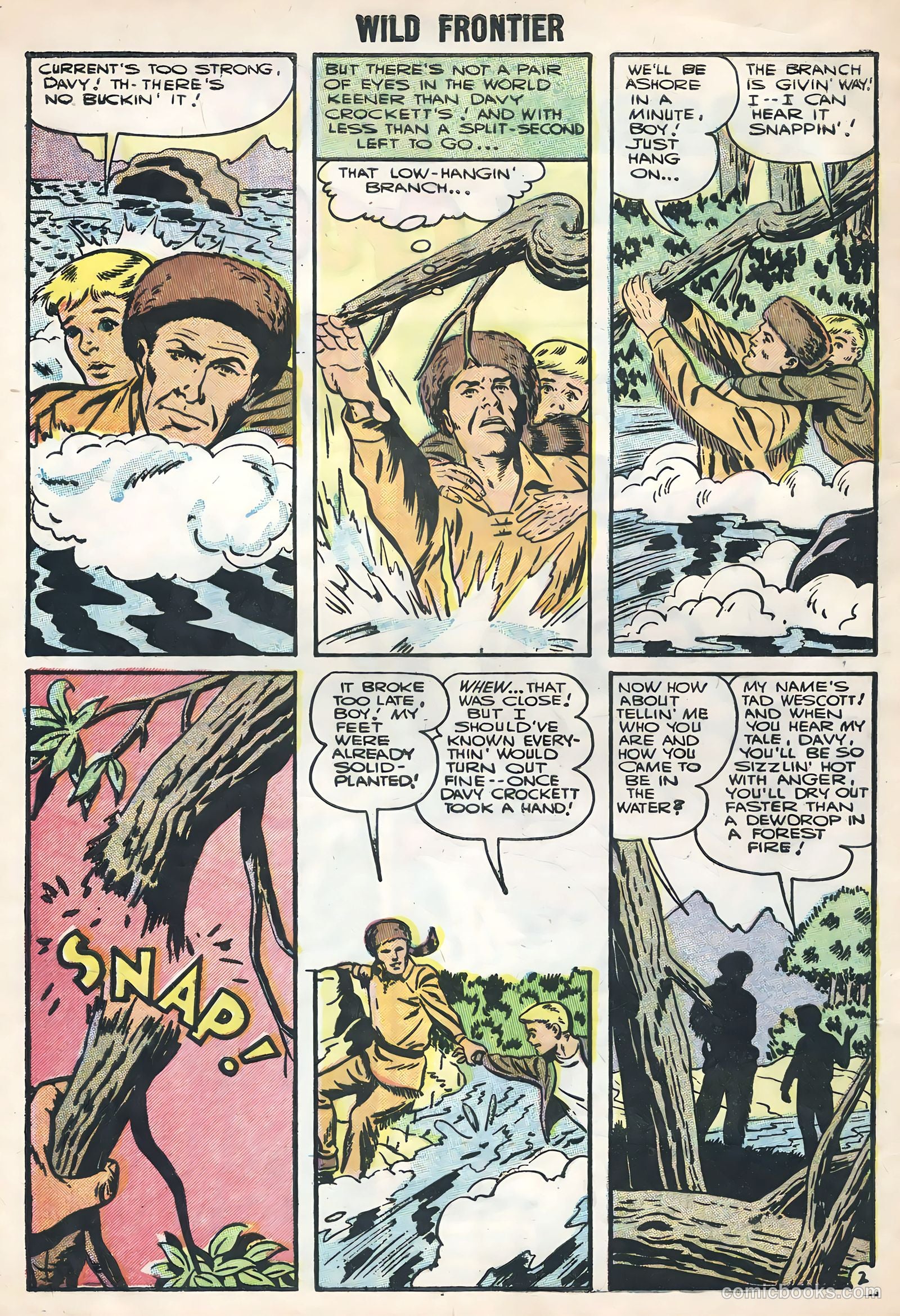 Wild Frontier #3 (1956) — page 4 of 36