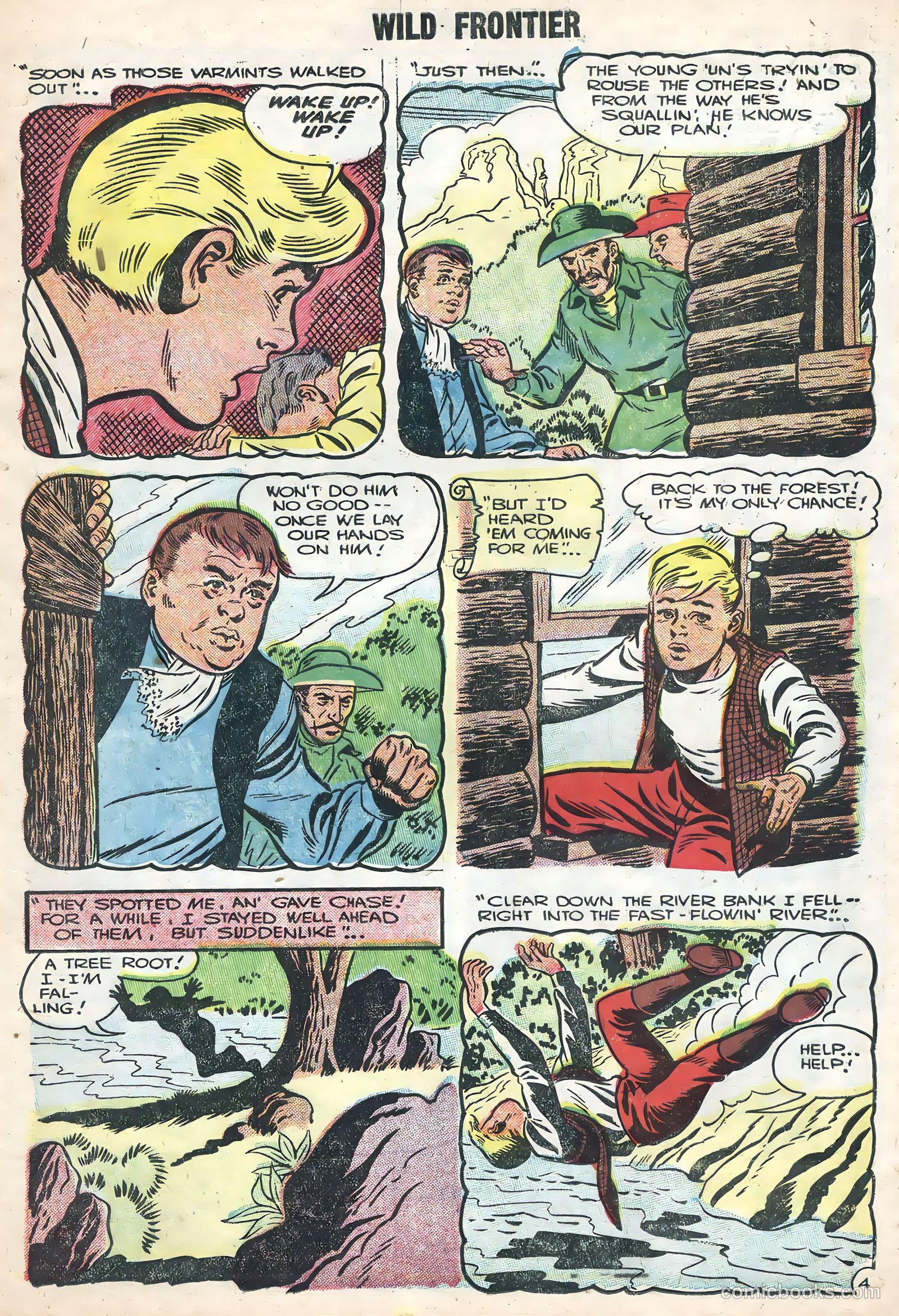 Wild Frontier #3 (1956) — page 7 of 36
