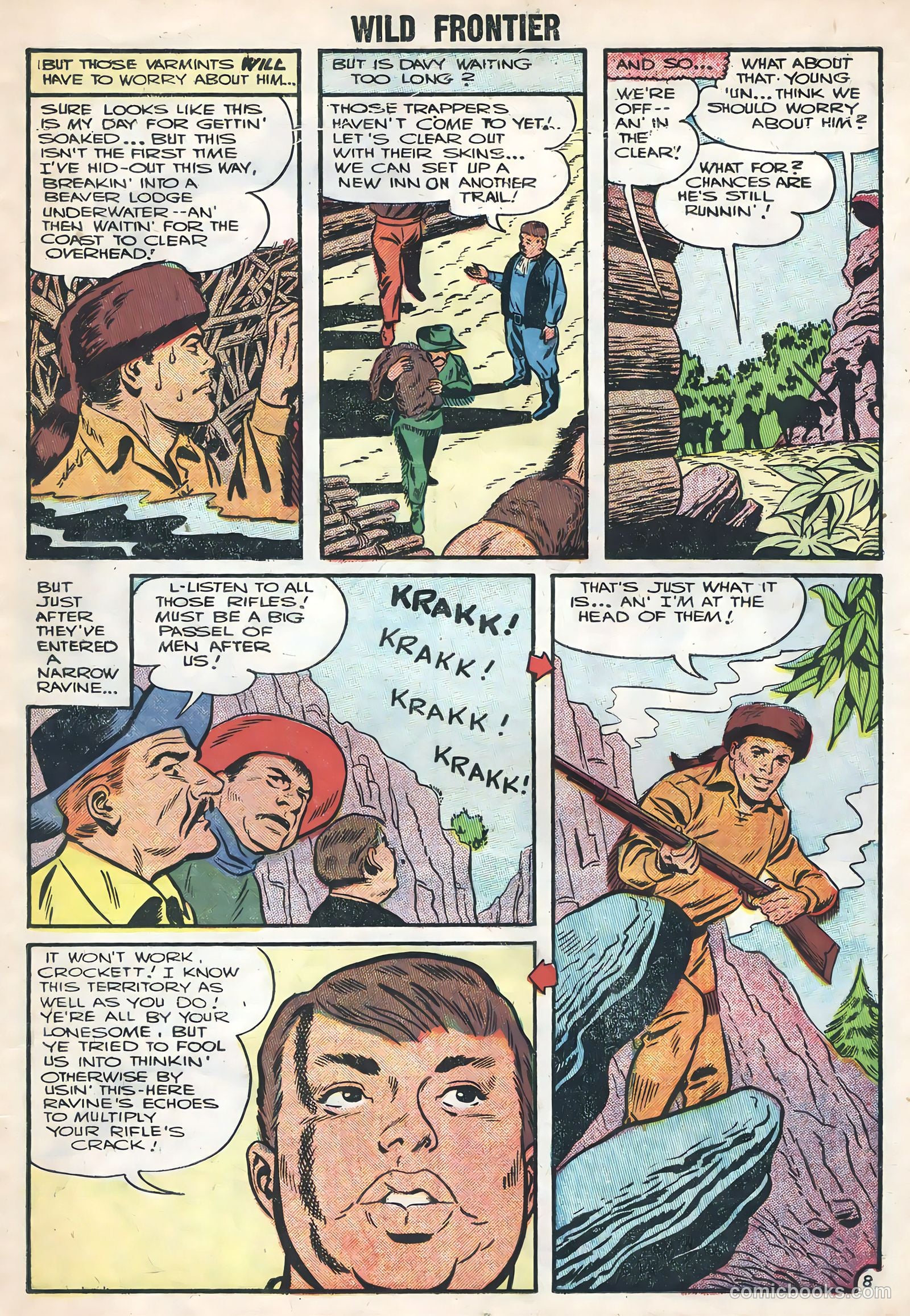 Wild Frontier #3 (1956) — page 11 of 36