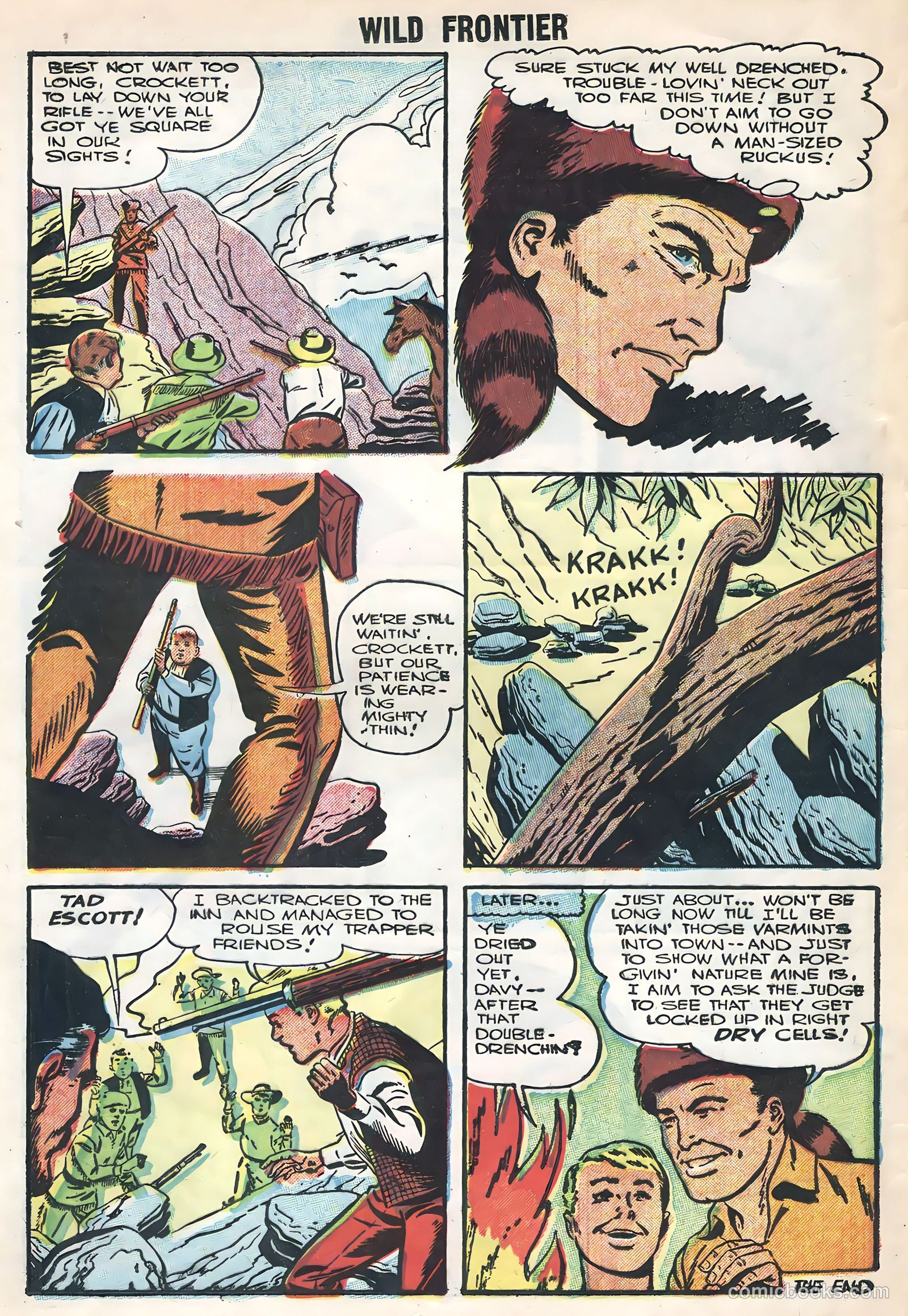 Wild Frontier #3 (1956) — page 12 of 36