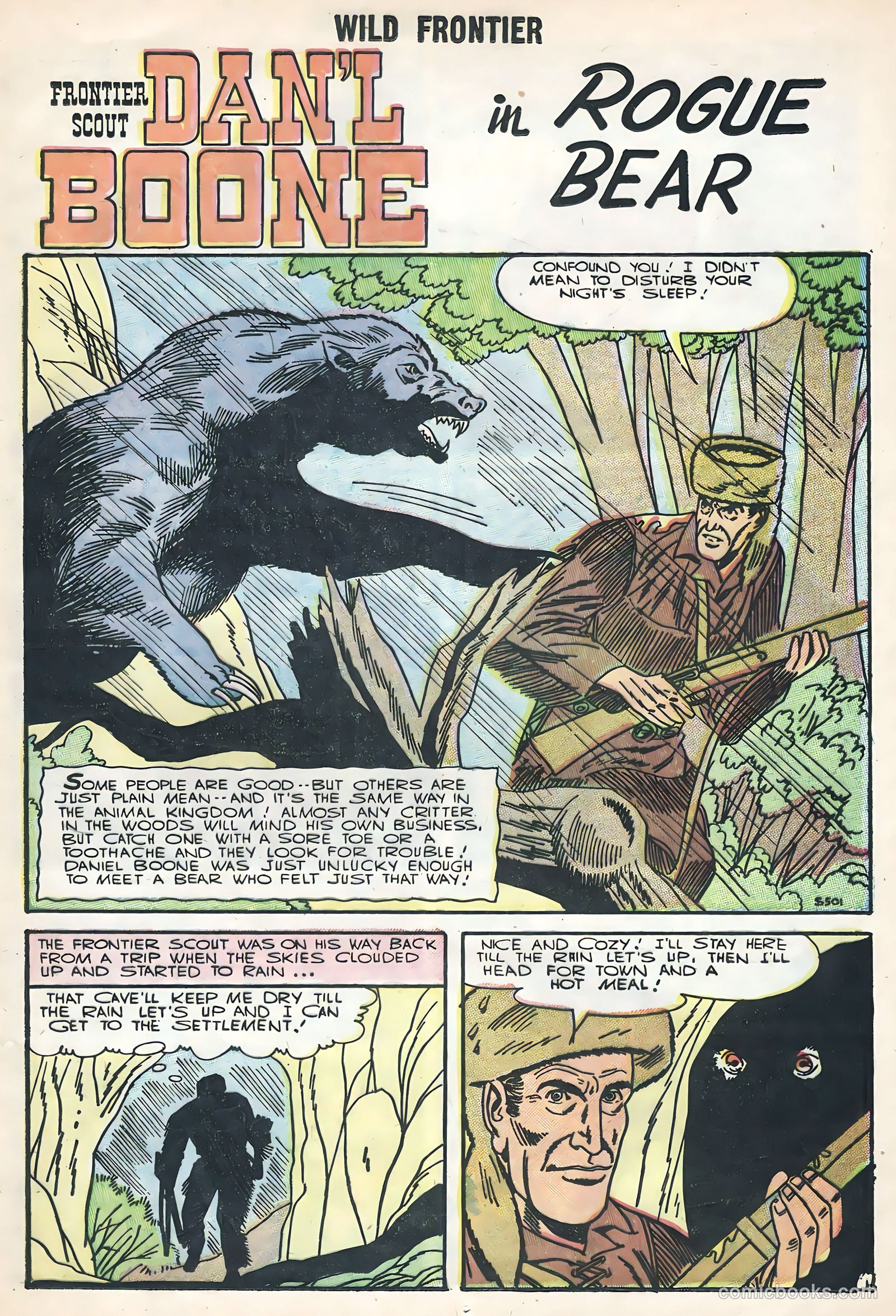 Wild Frontier #3 (1956) — page 13 of 36