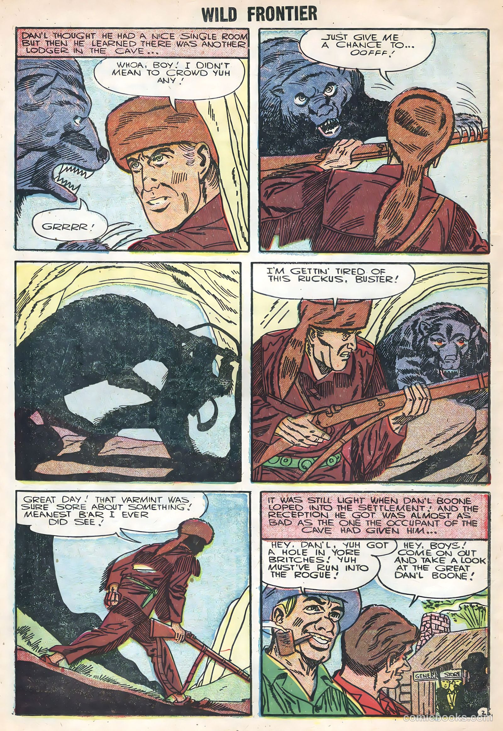 Wild Frontier #3 (1956) — page 14 of 36