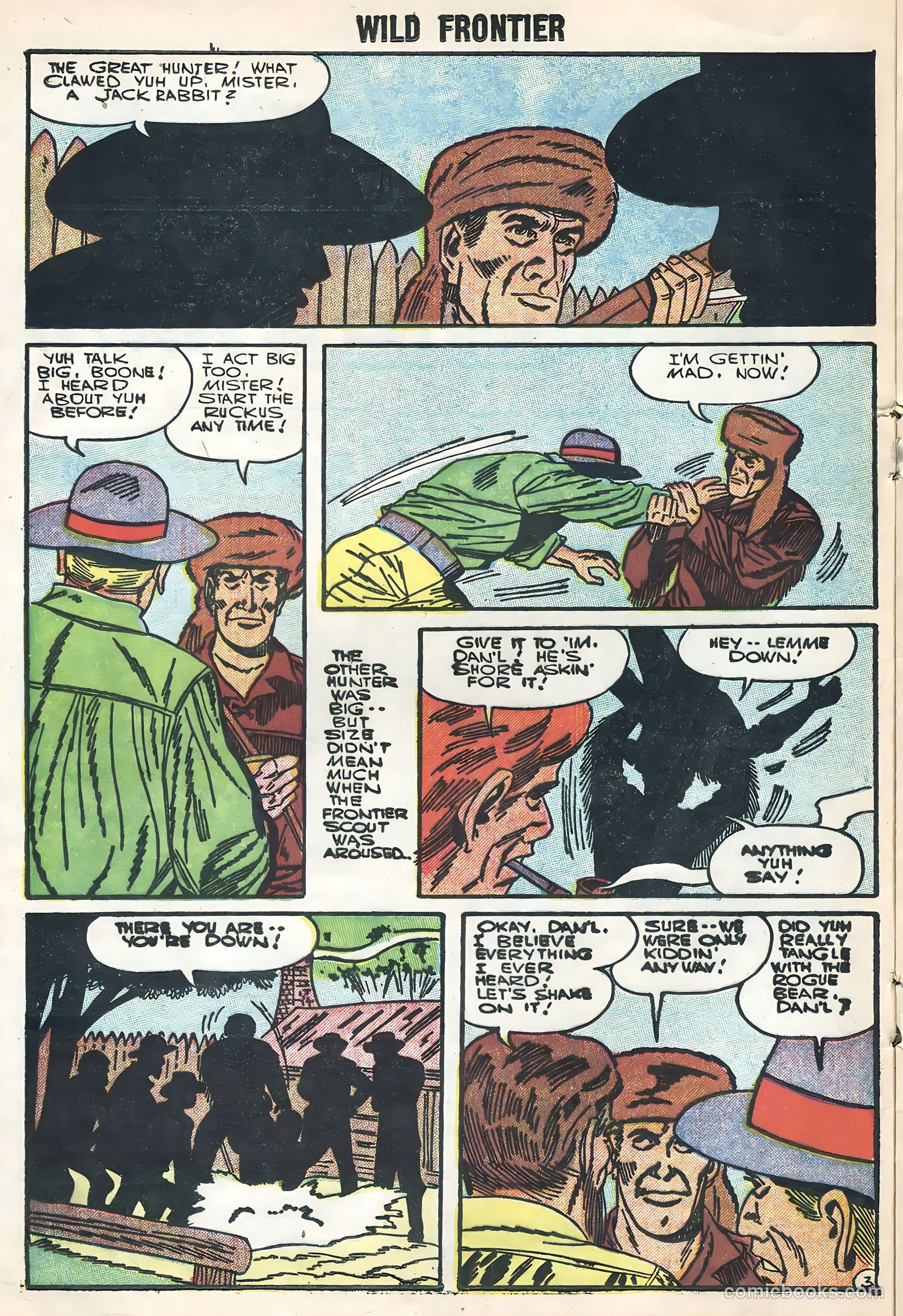 Wild Frontier #3 (1956) — page 16 of 36