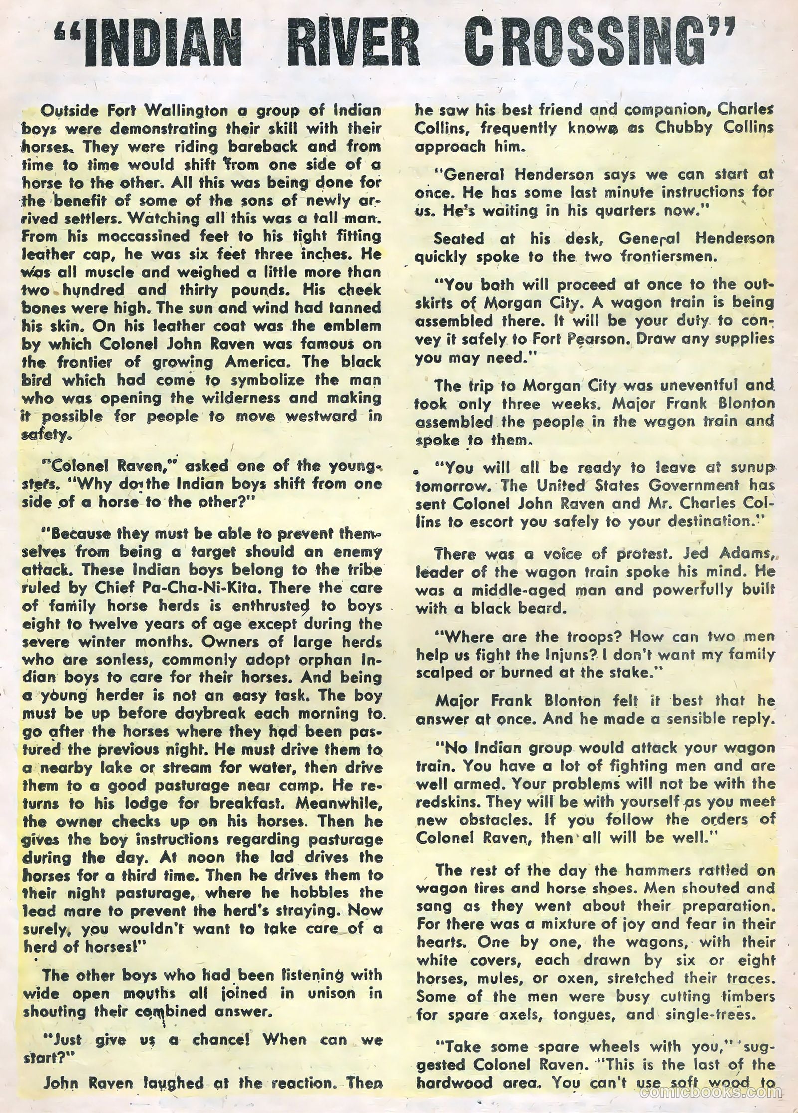 Wild Frontier #3 (1956) — page 19 of 36