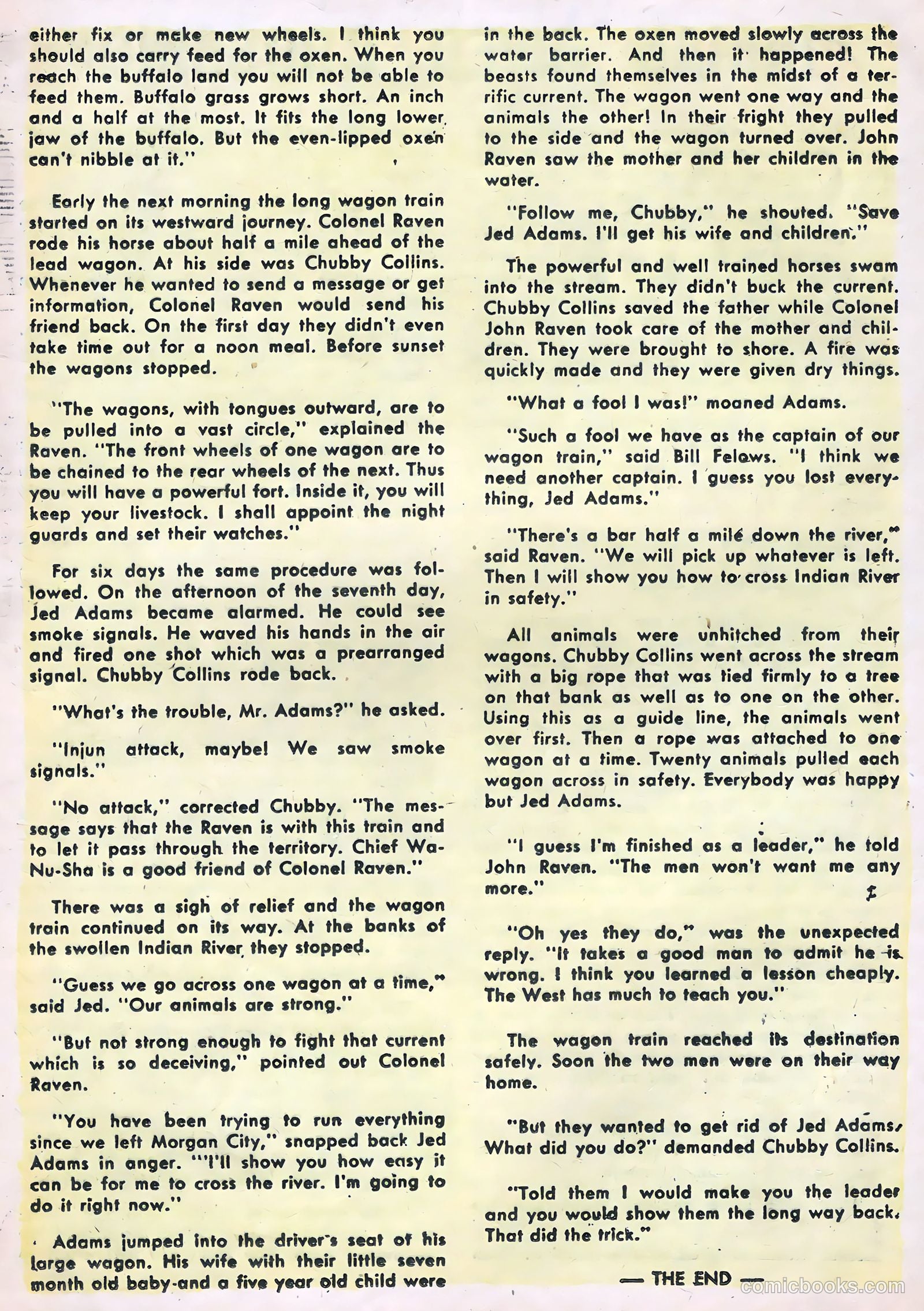 Wild Frontier #3 (1956) — page 20 of 36