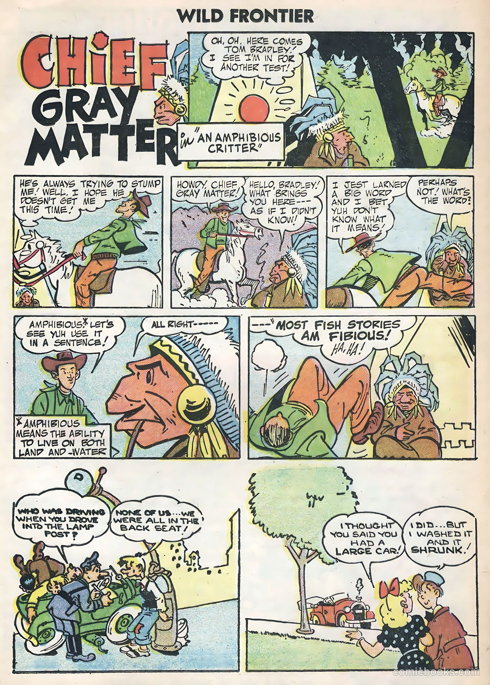 Wild Frontier #3 (1956) — page 21 of 36