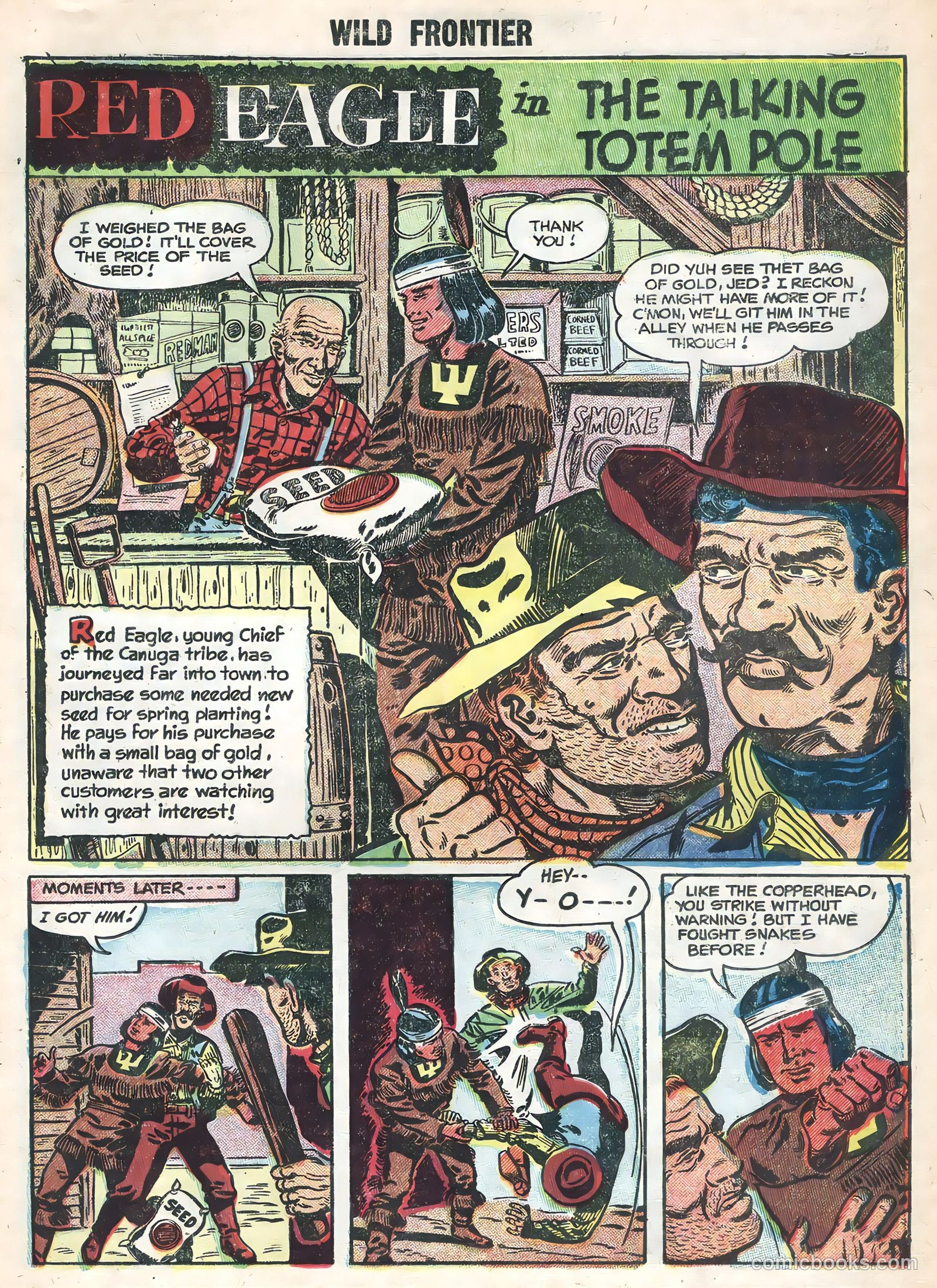 Wild Frontier #3 (1956) — page 23 of 36
