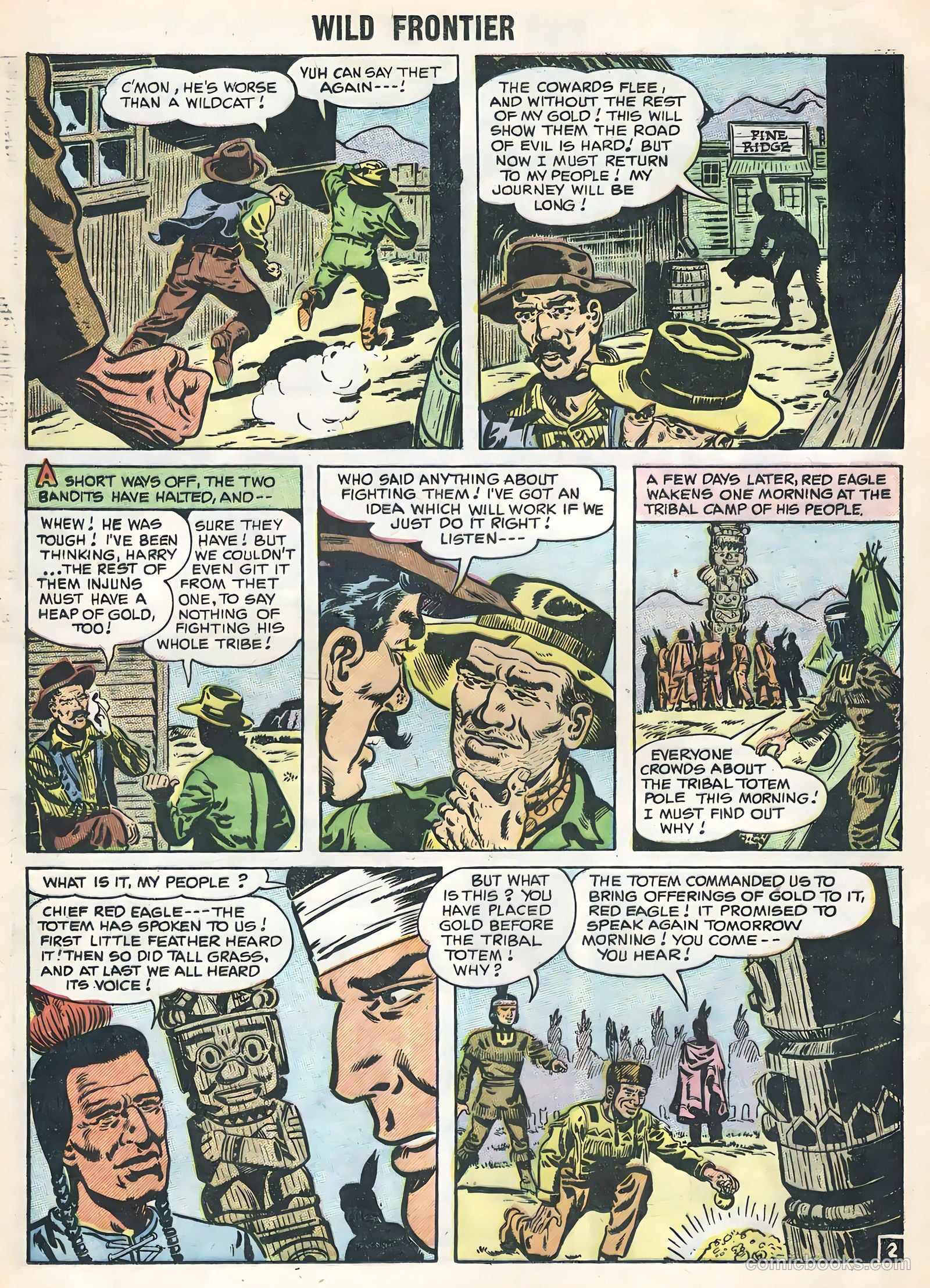 Wild Frontier #3 (1956) — page 24 of 36