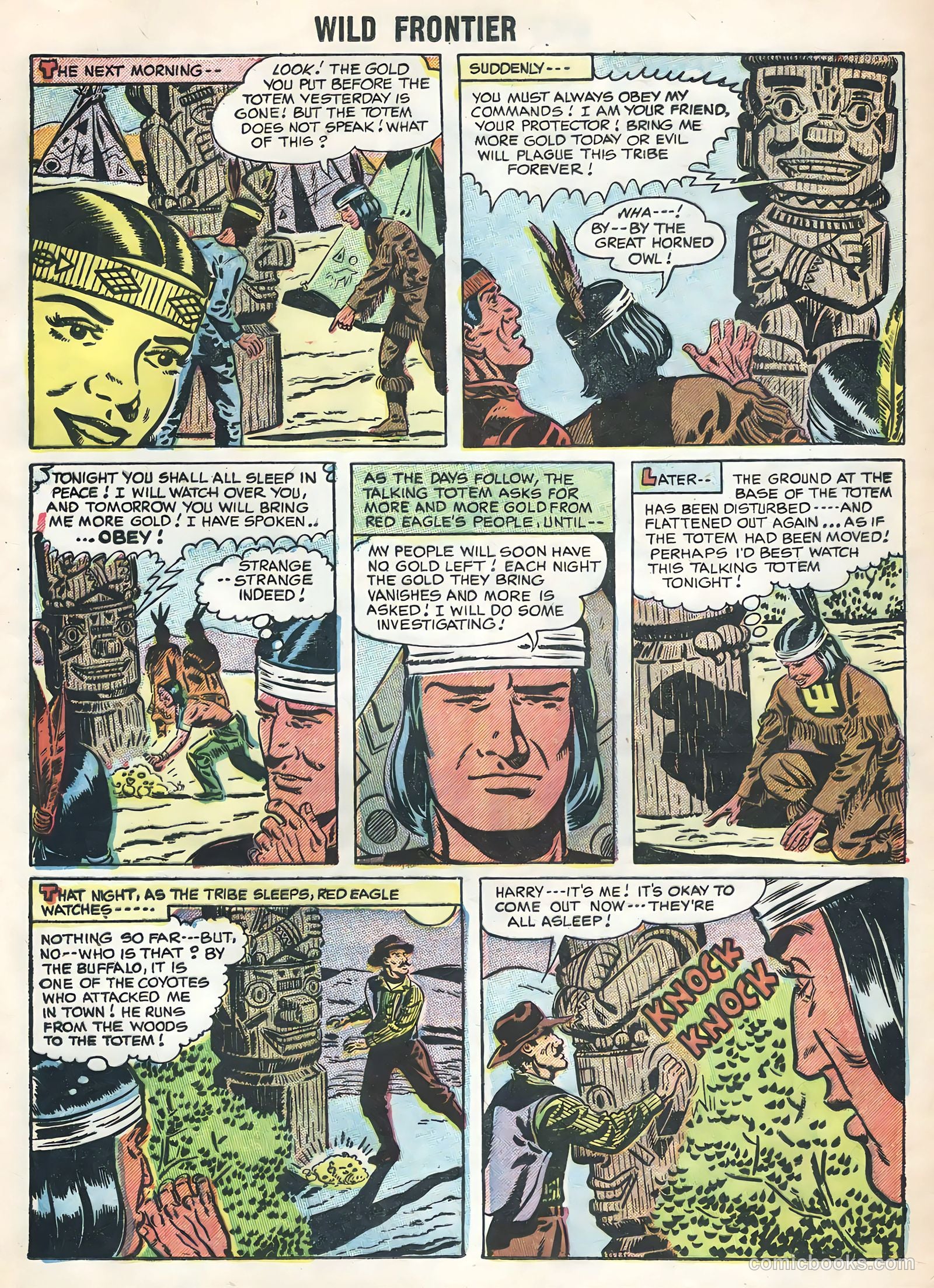 Wild Frontier #3 (1956) — page 25 of 36