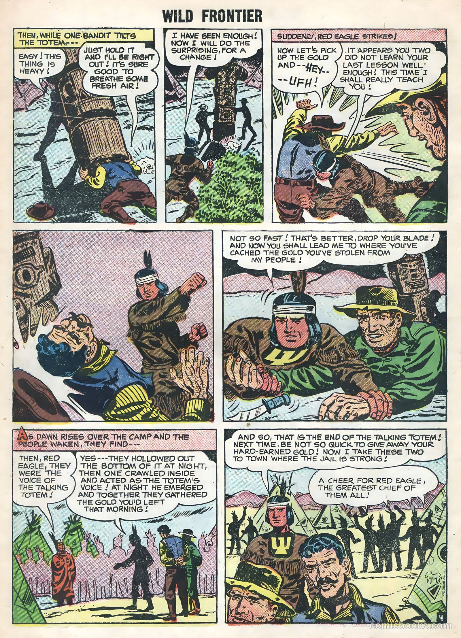 Wild Frontier #3 (1956) — page 26 of 36