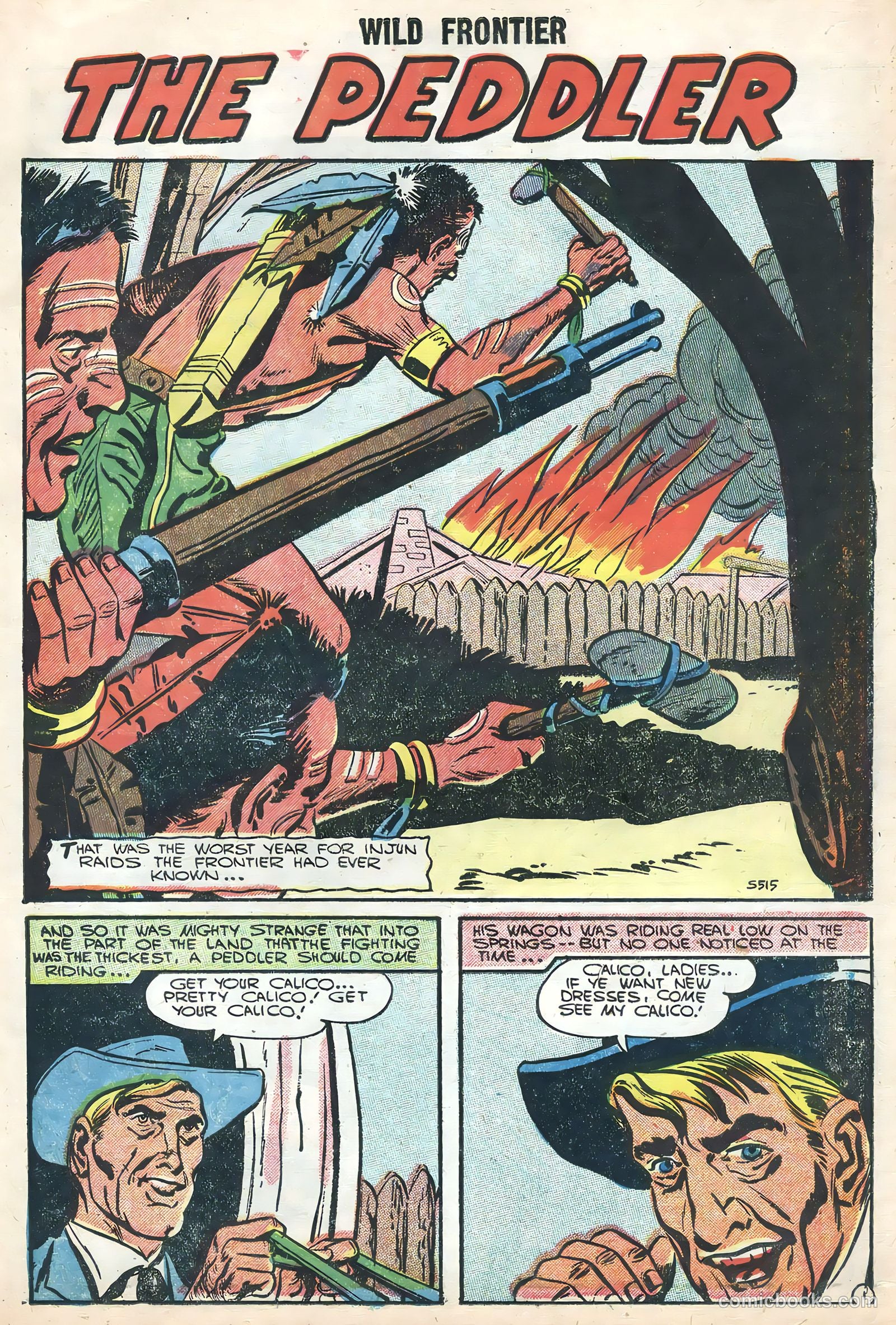 Wild Frontier #3 (1956) — page 27 of 36