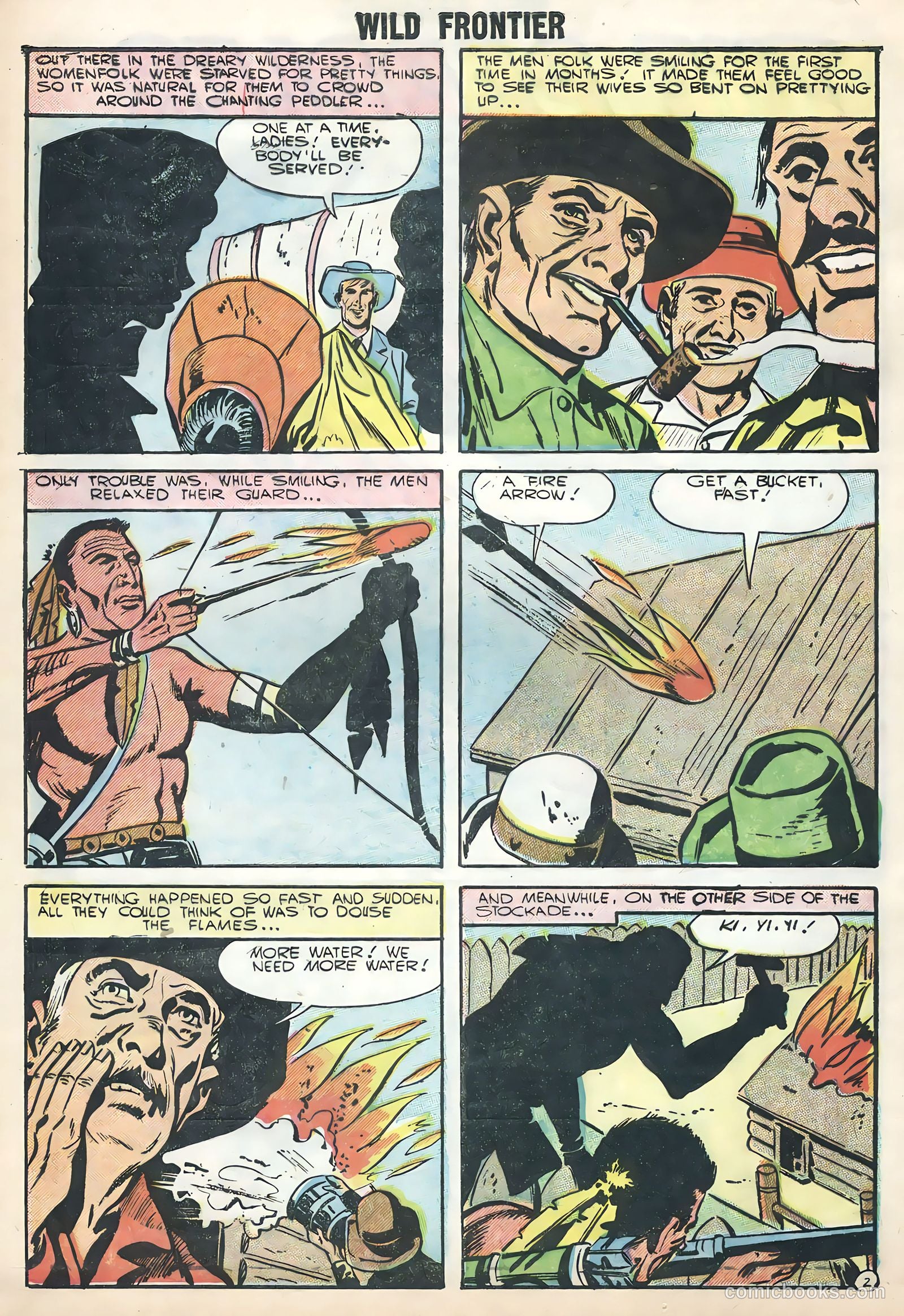 Wild Frontier #3 (1956) — page 28 of 36