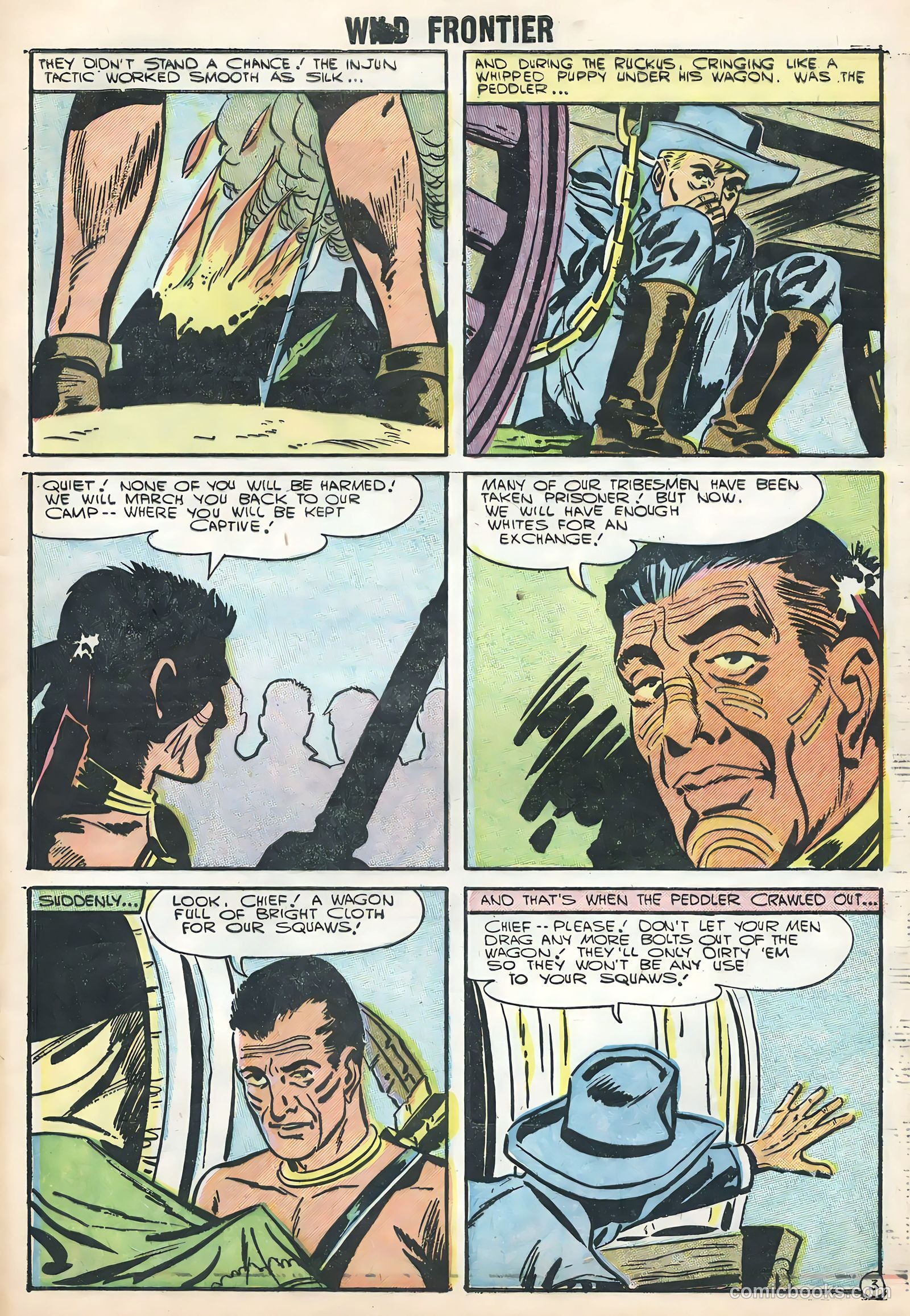 Wild Frontier #3 (1956) — page 29 of 36