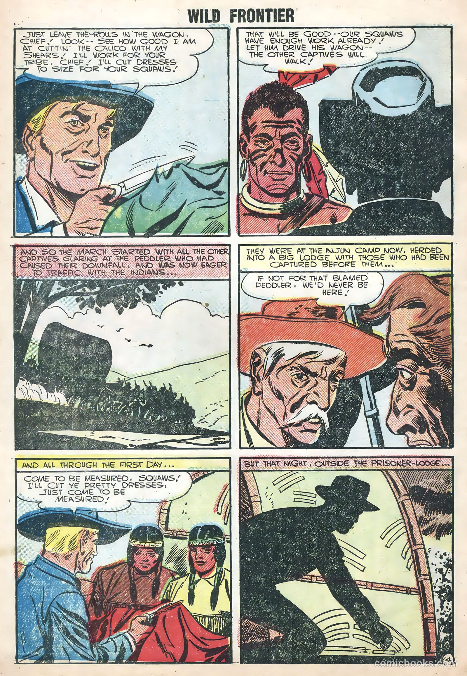 Wild Frontier #3 (1956) — page 30 of 36