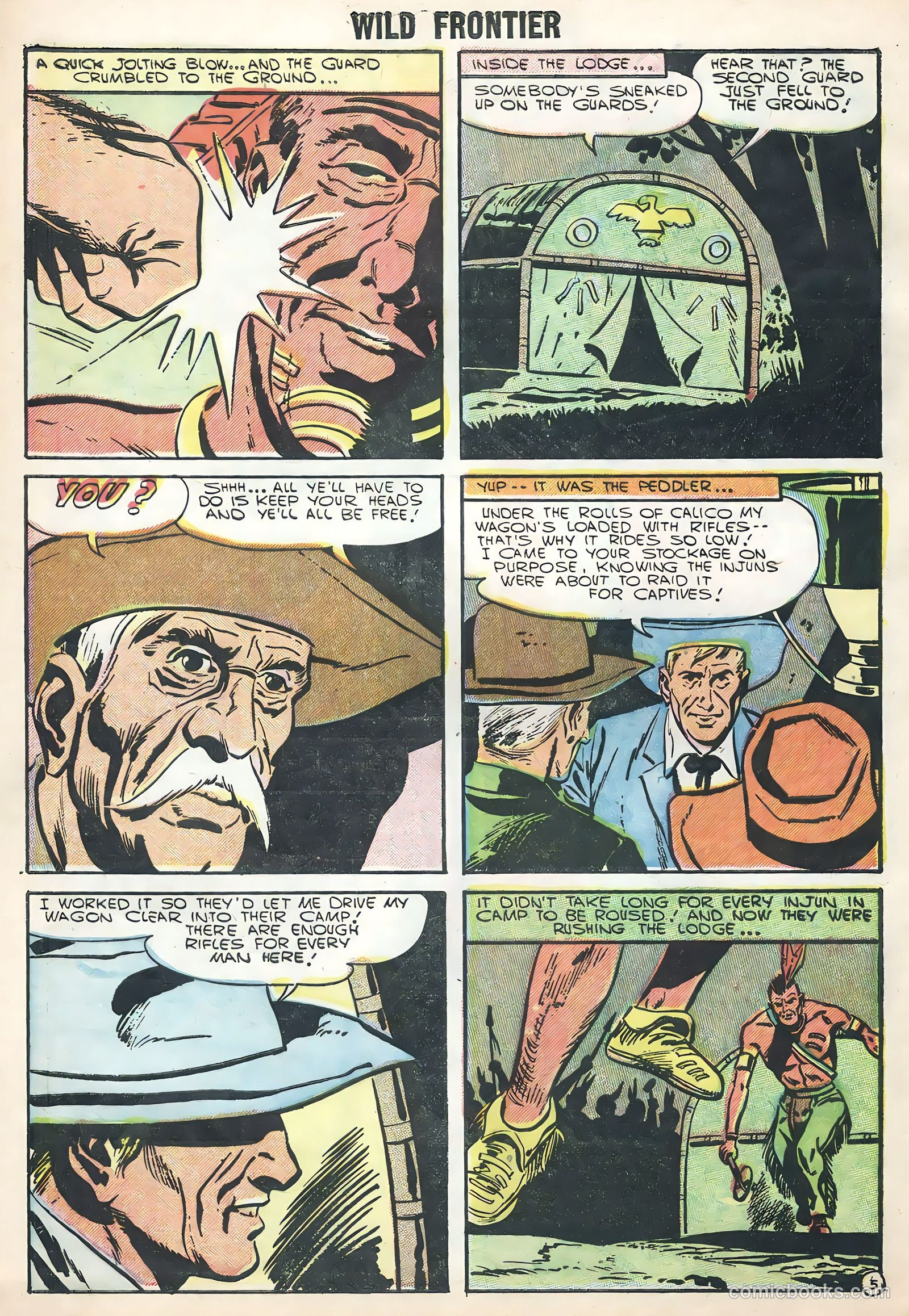 Wild Frontier #3 (1956) — page 32 of 36