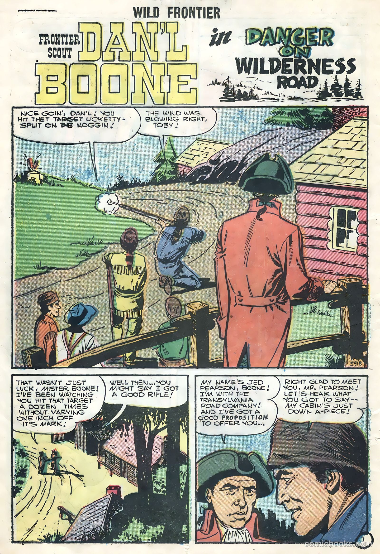 Wild Frontier #4 (1956) — page 12 of 36