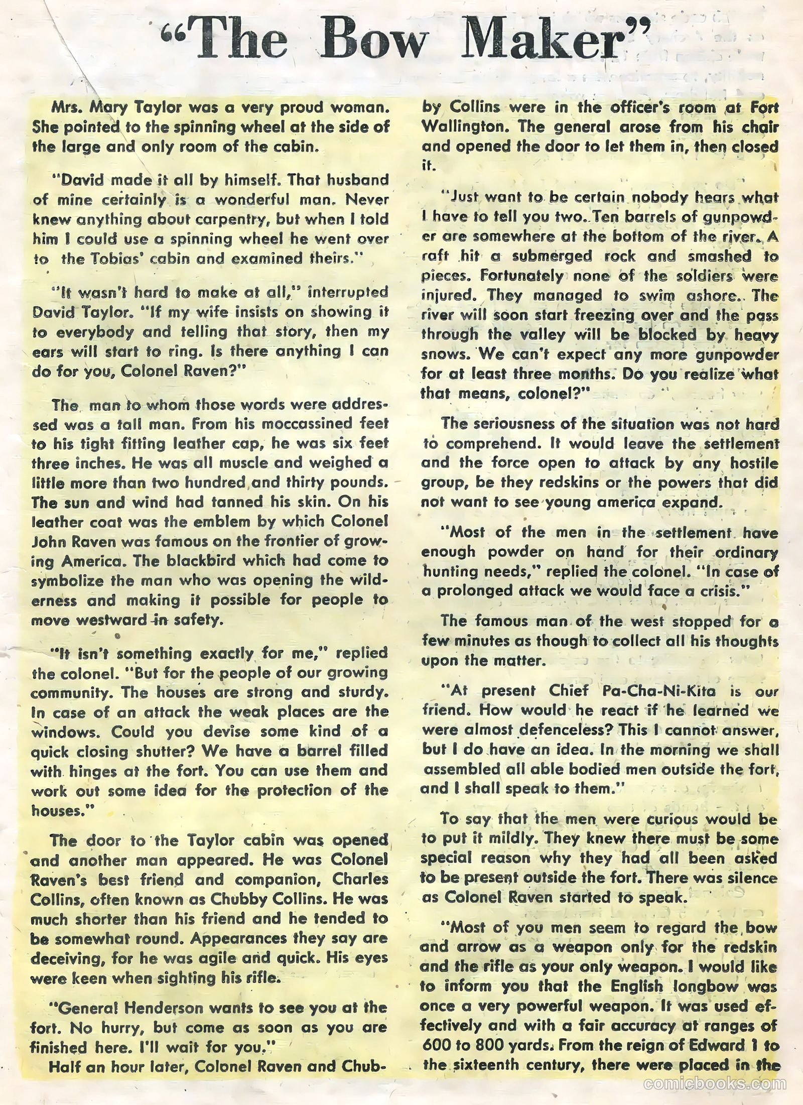 Wild Frontier #4 (1956) — page 19 of 36