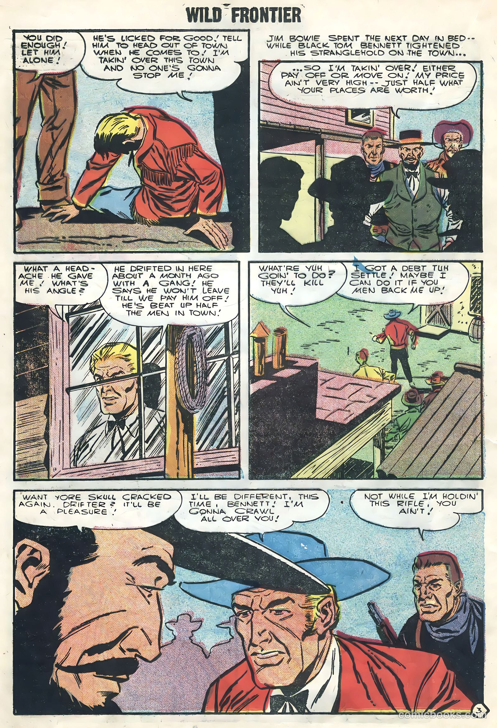 Wild Frontier #4 (1956) — page 24 of 36