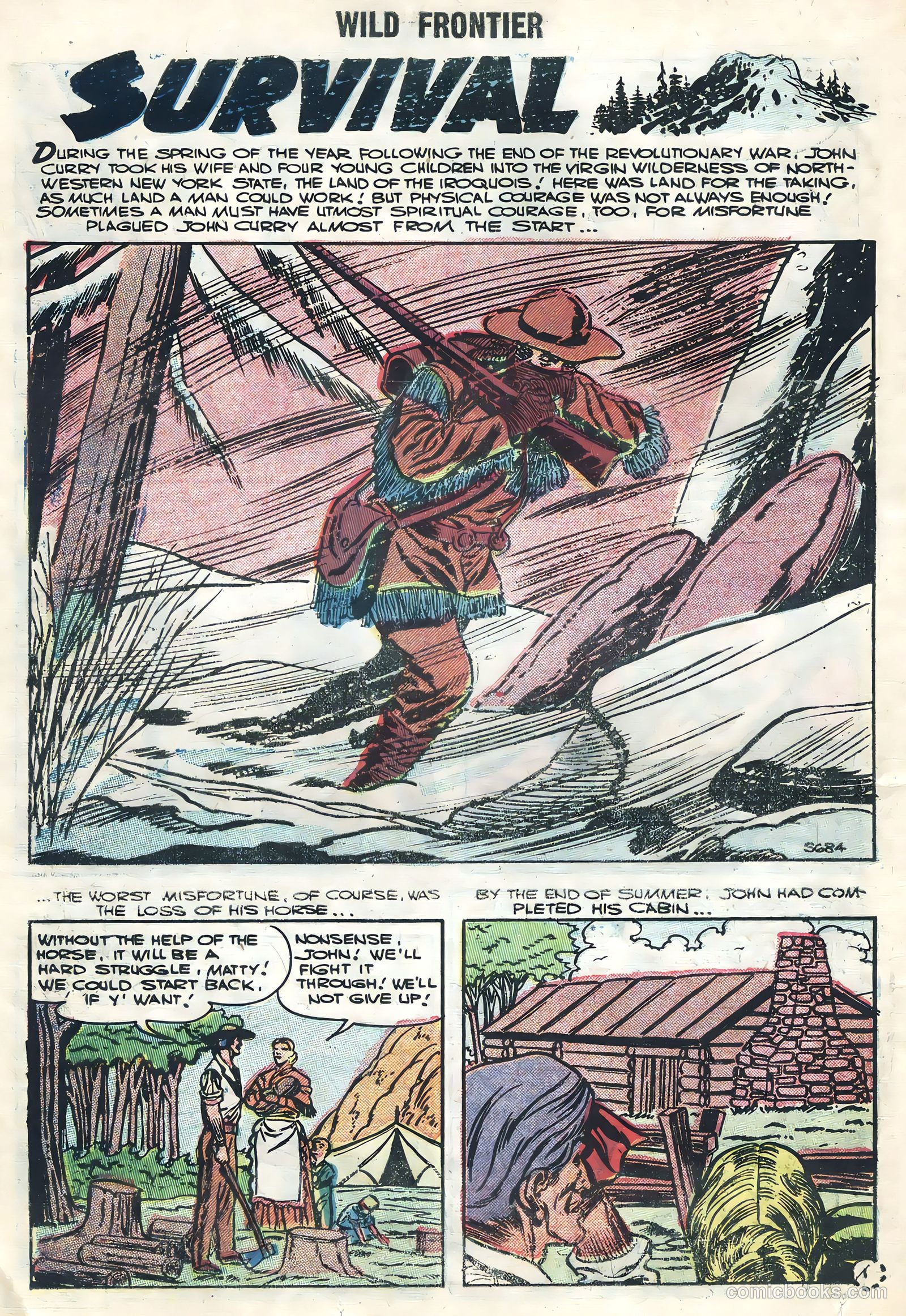 Wild Frontier #4 (1956) — page 26 of 36