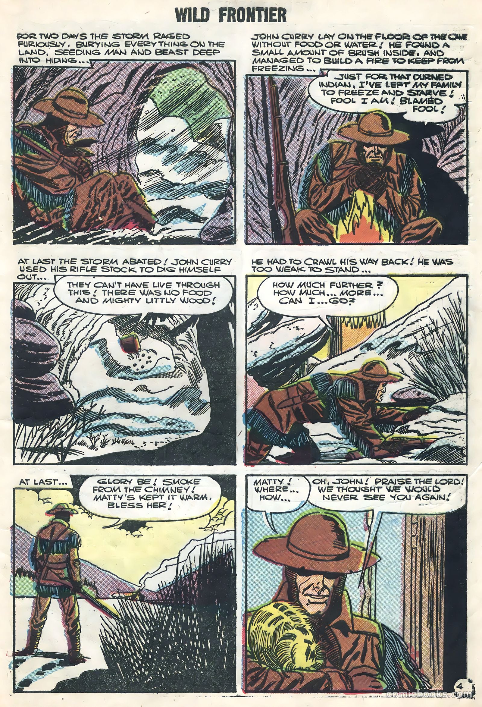 Wild Frontier #4 (1956) — page 29 of 36