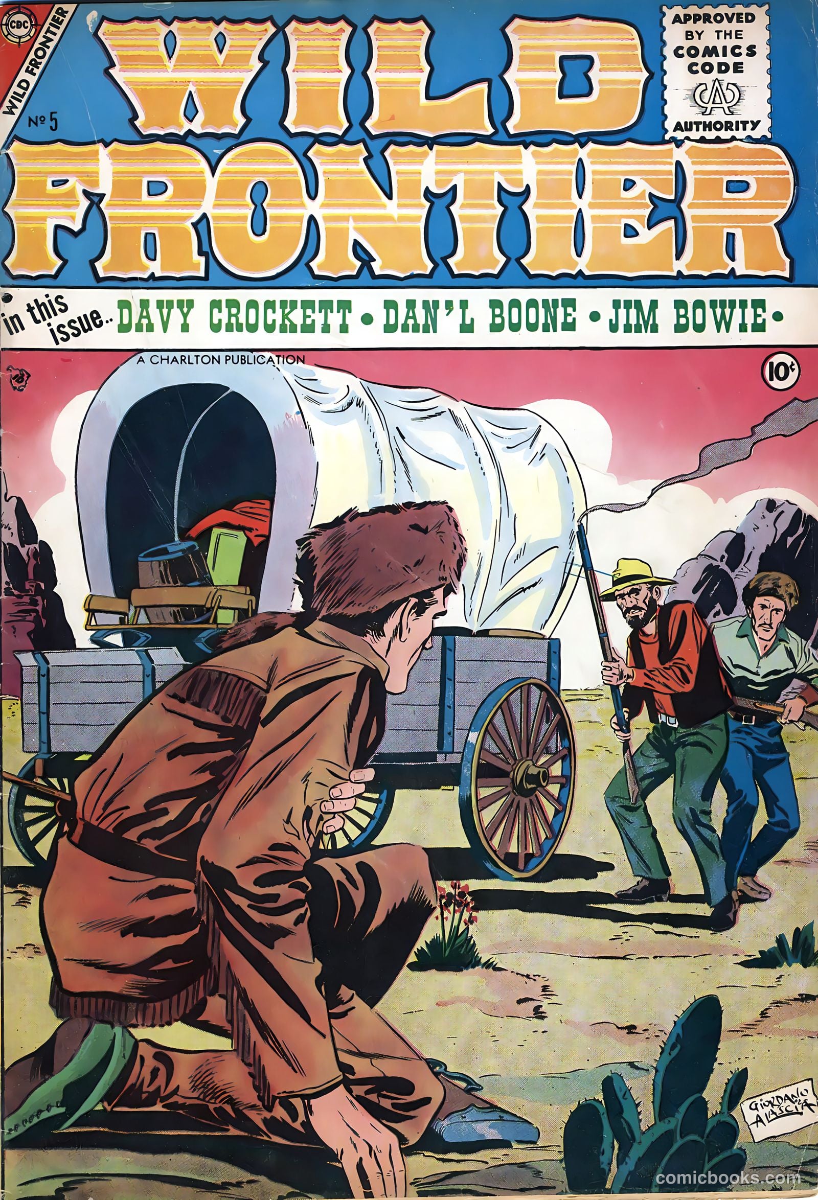Wild Frontier #5 (1956) — page 1 of 36