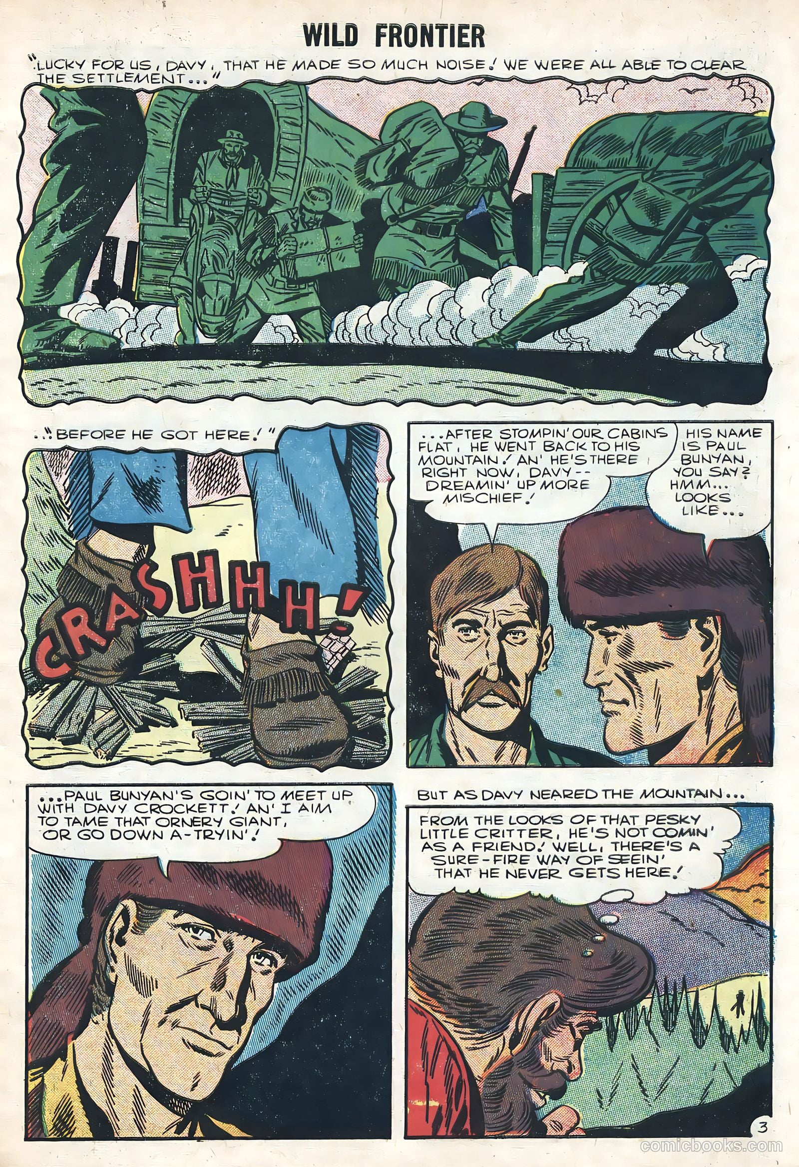Wild Frontier #5 (1956) — page 5 of 36