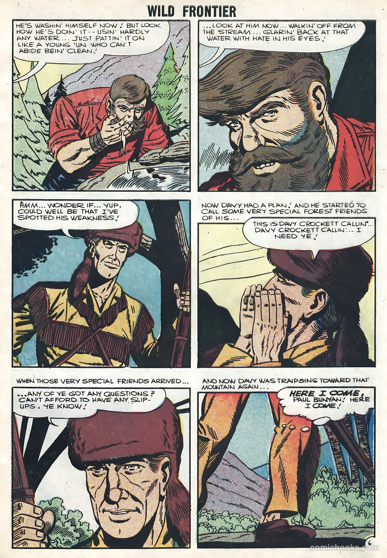 Wild Frontier #5 (1956) — page 9 of 36