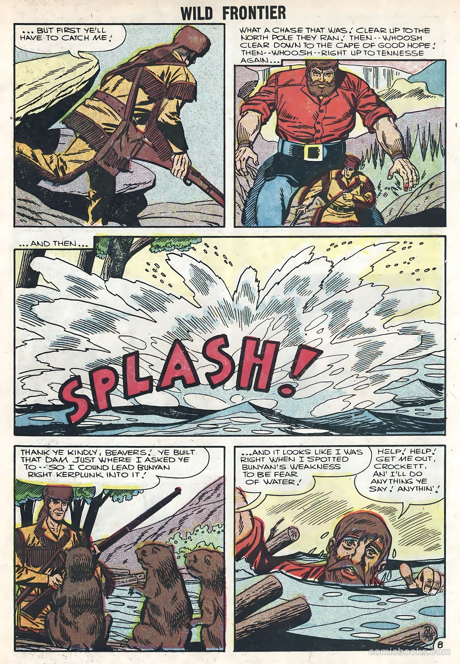 Wild Frontier #5 (1956) — page 11 of 36