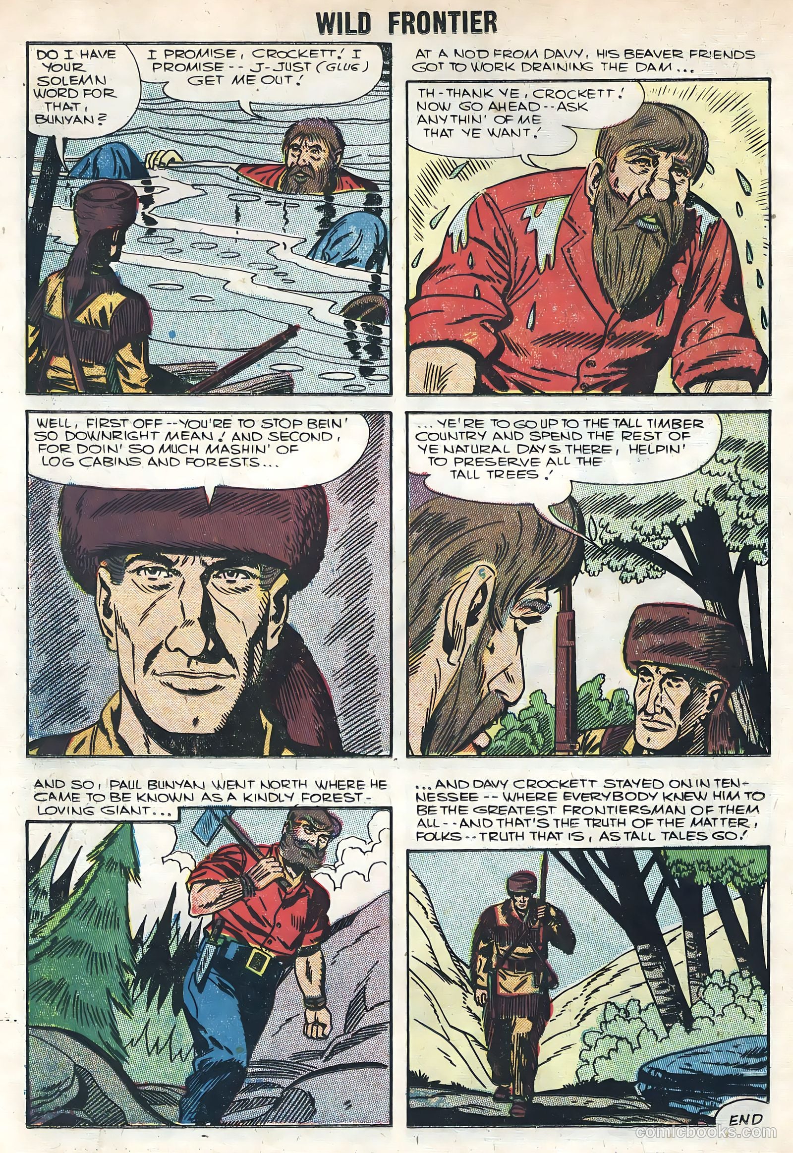 Wild Frontier #5 (1956) — page 12 of 36