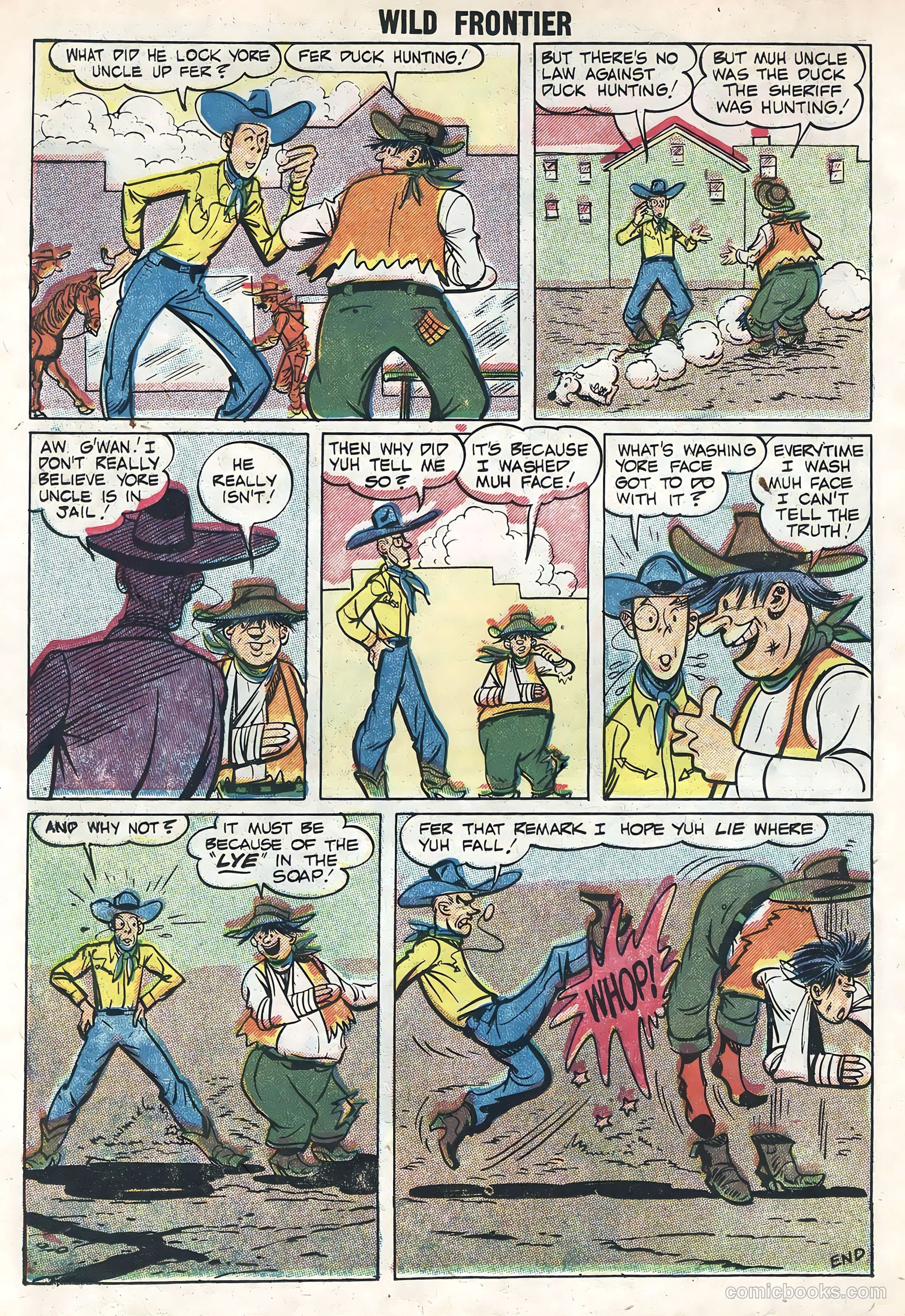Wild Frontier #5 (1956) — page 14 of 36
