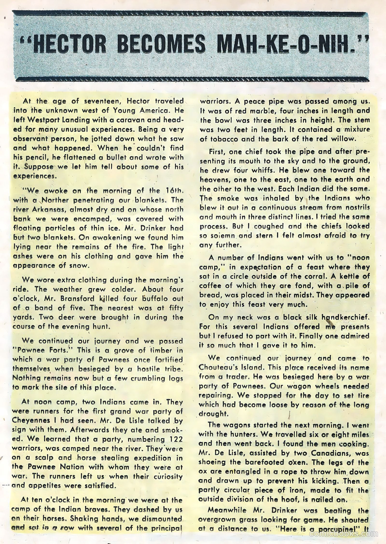 Wild Frontier #5 (1956) — page 16 of 36