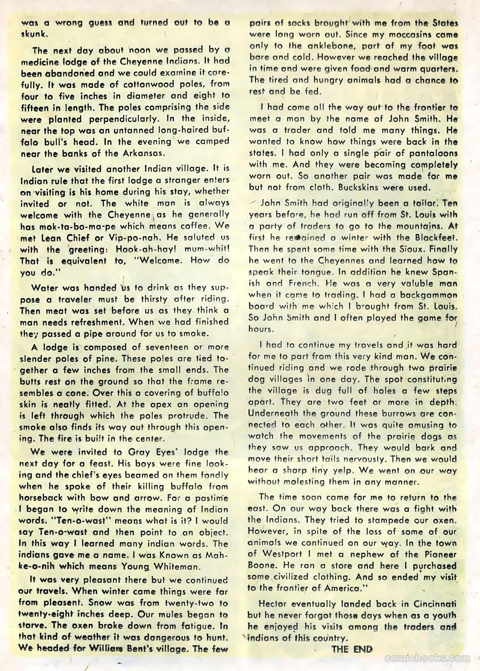 Wild Frontier #5 (1956) — page 17 of 36