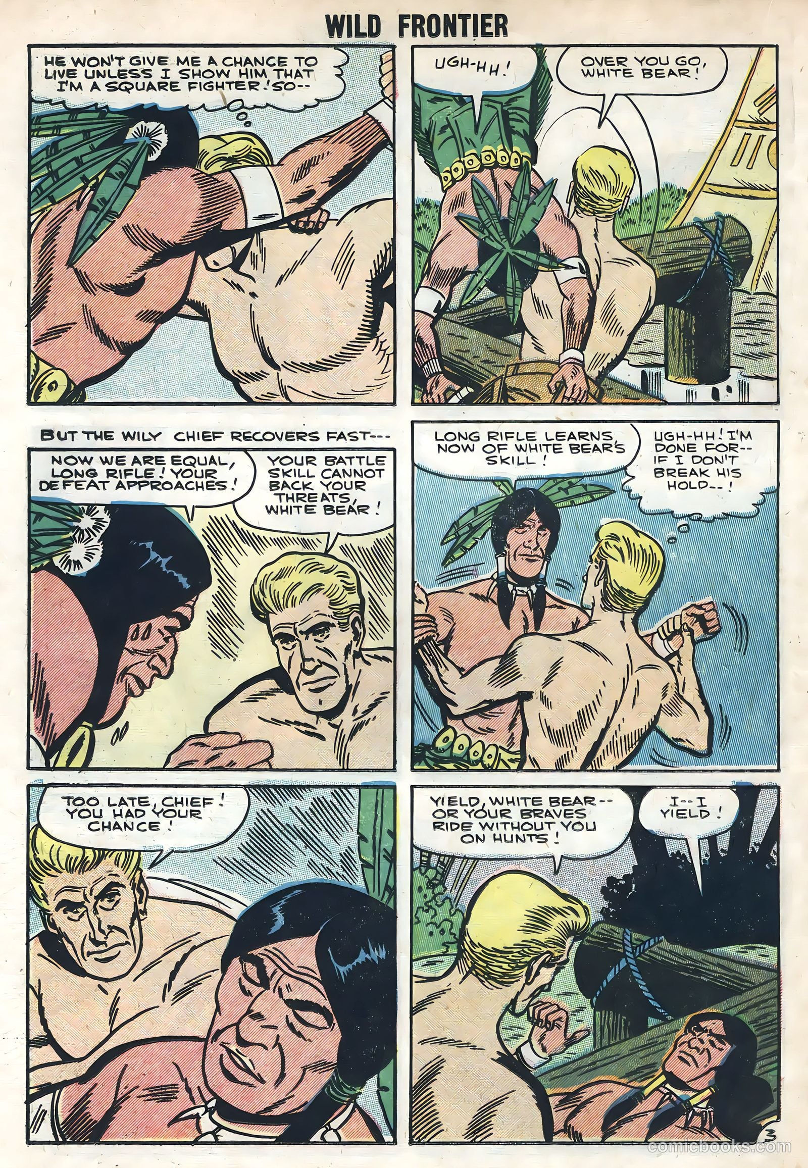 Wild Frontier #5 (1956) — page 20 of 36