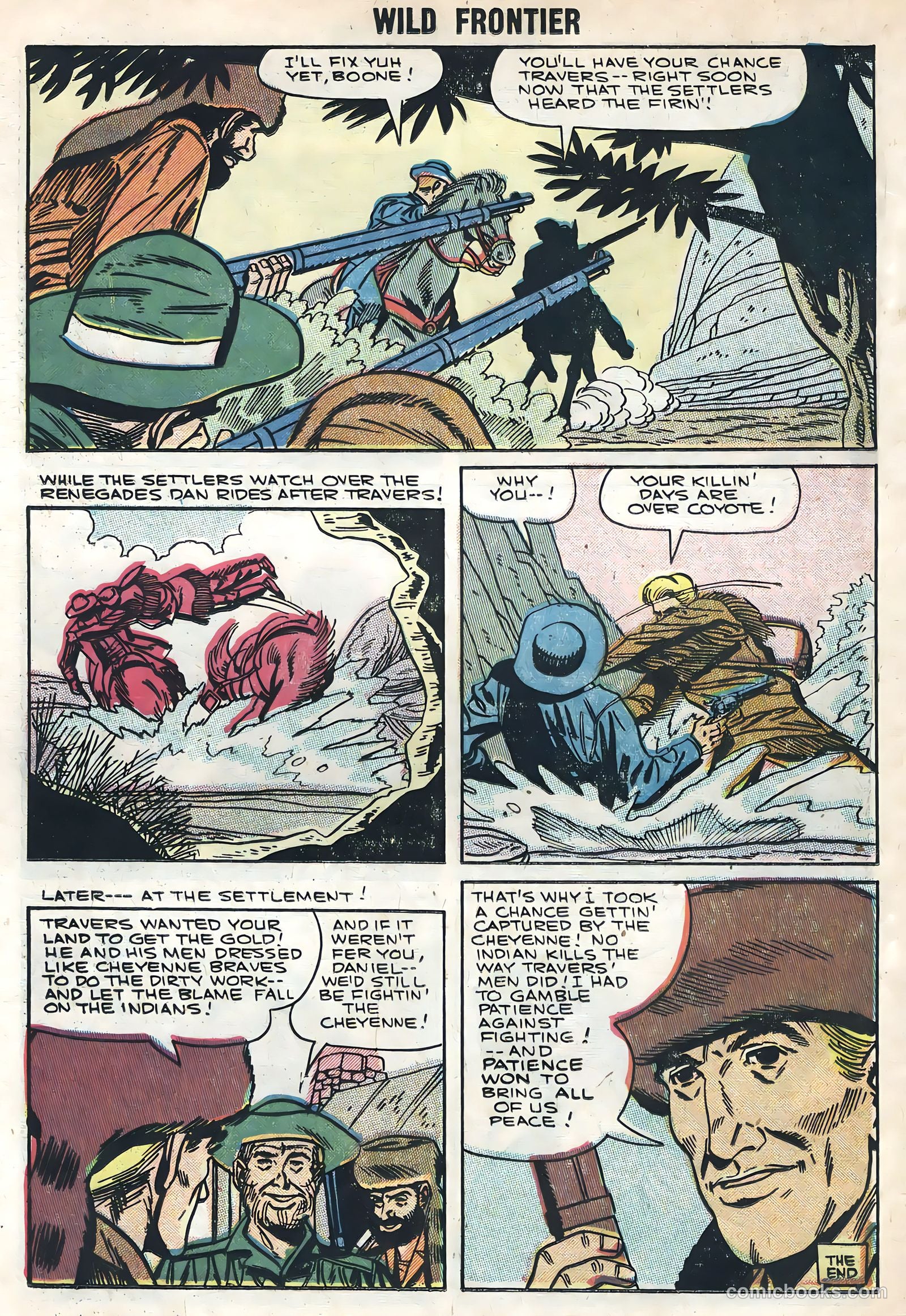 Wild Frontier #5 (1956) — page 24 of 36