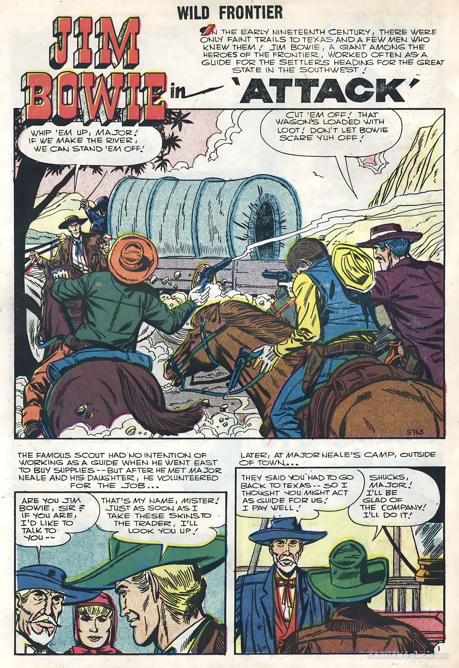 Wild Frontier #5 (1956) — page 26 of 36