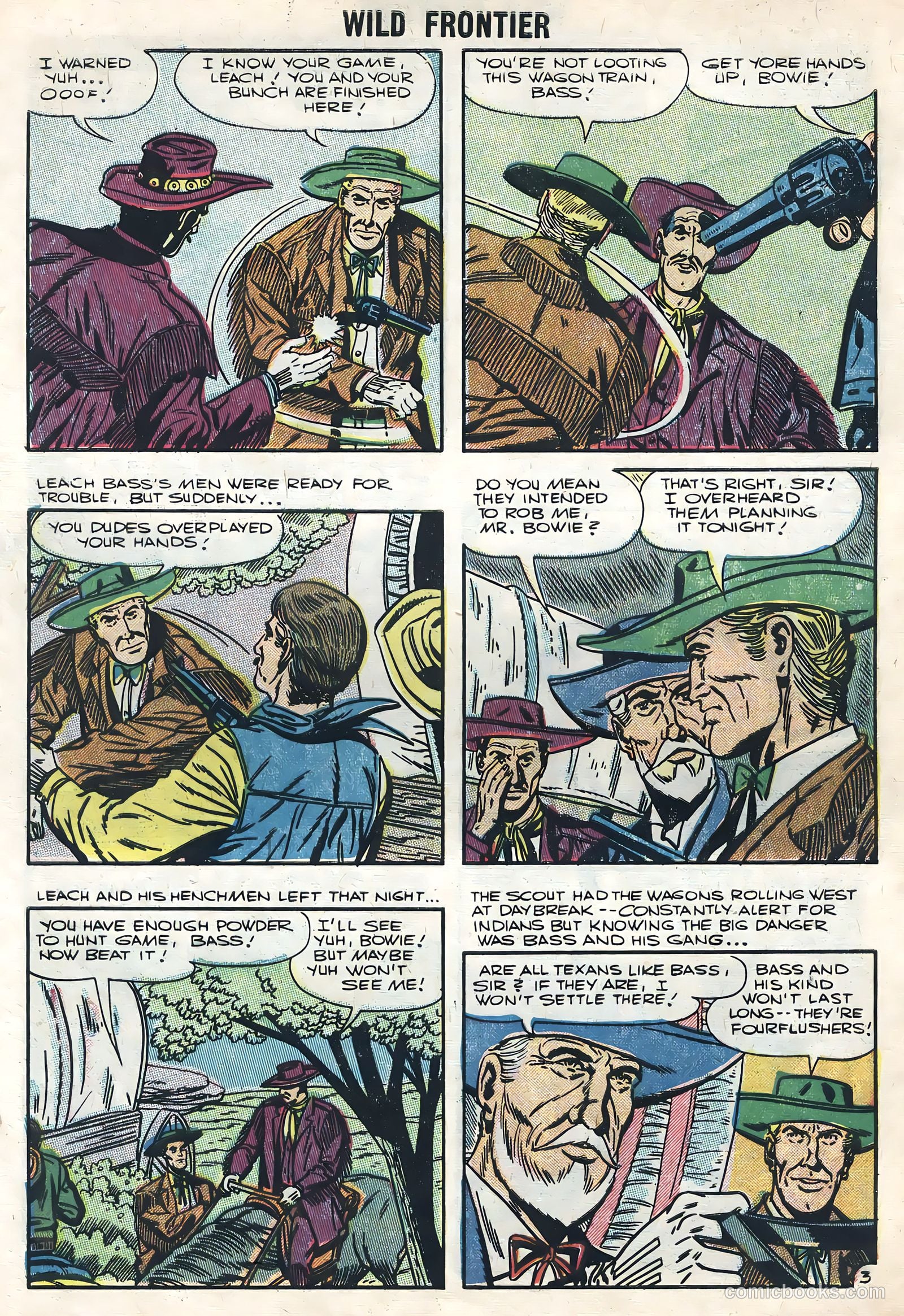 Wild Frontier #5 (1956) — page 28 of 36
