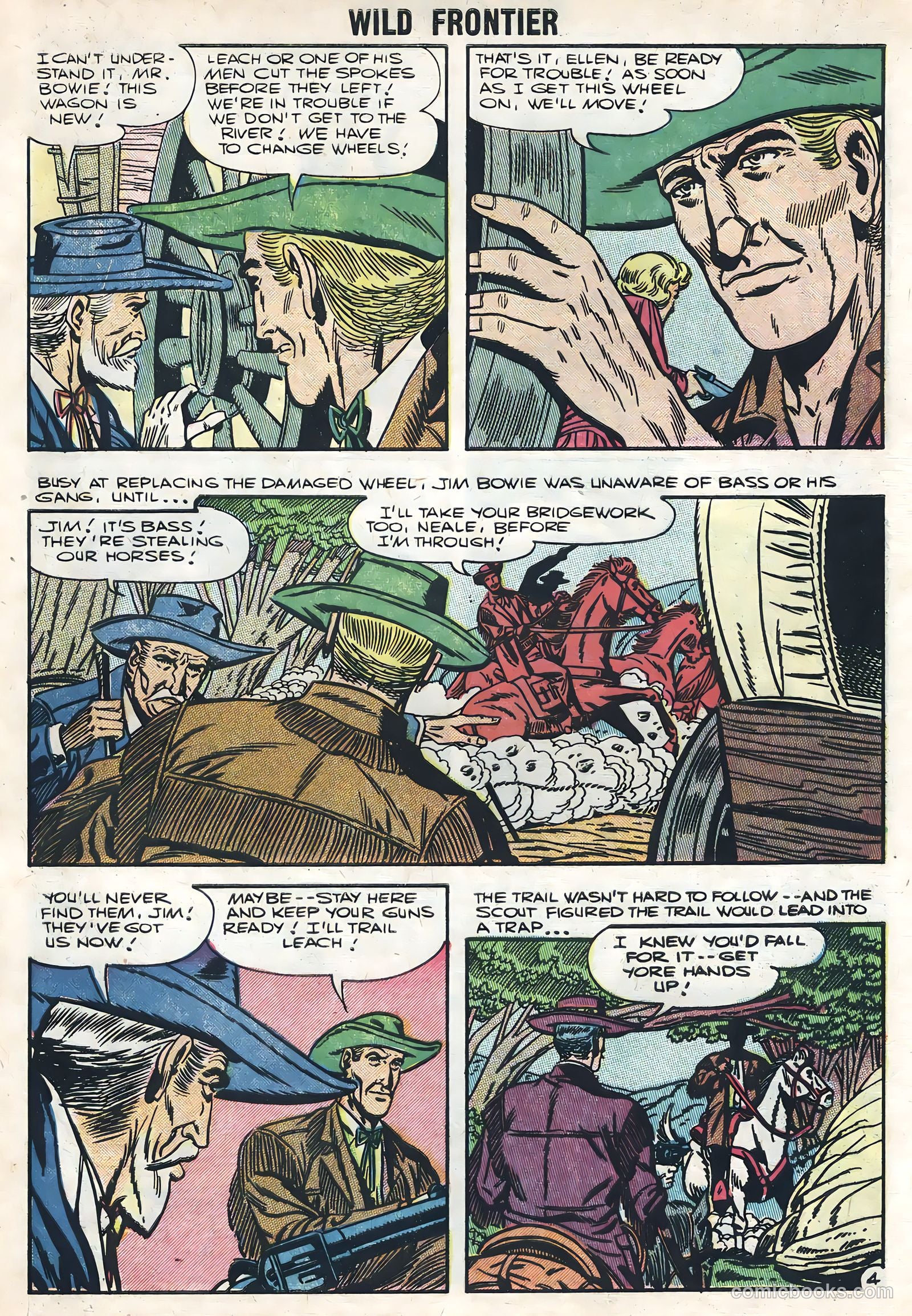 Wild Frontier #5 (1956) — page 29 of 36