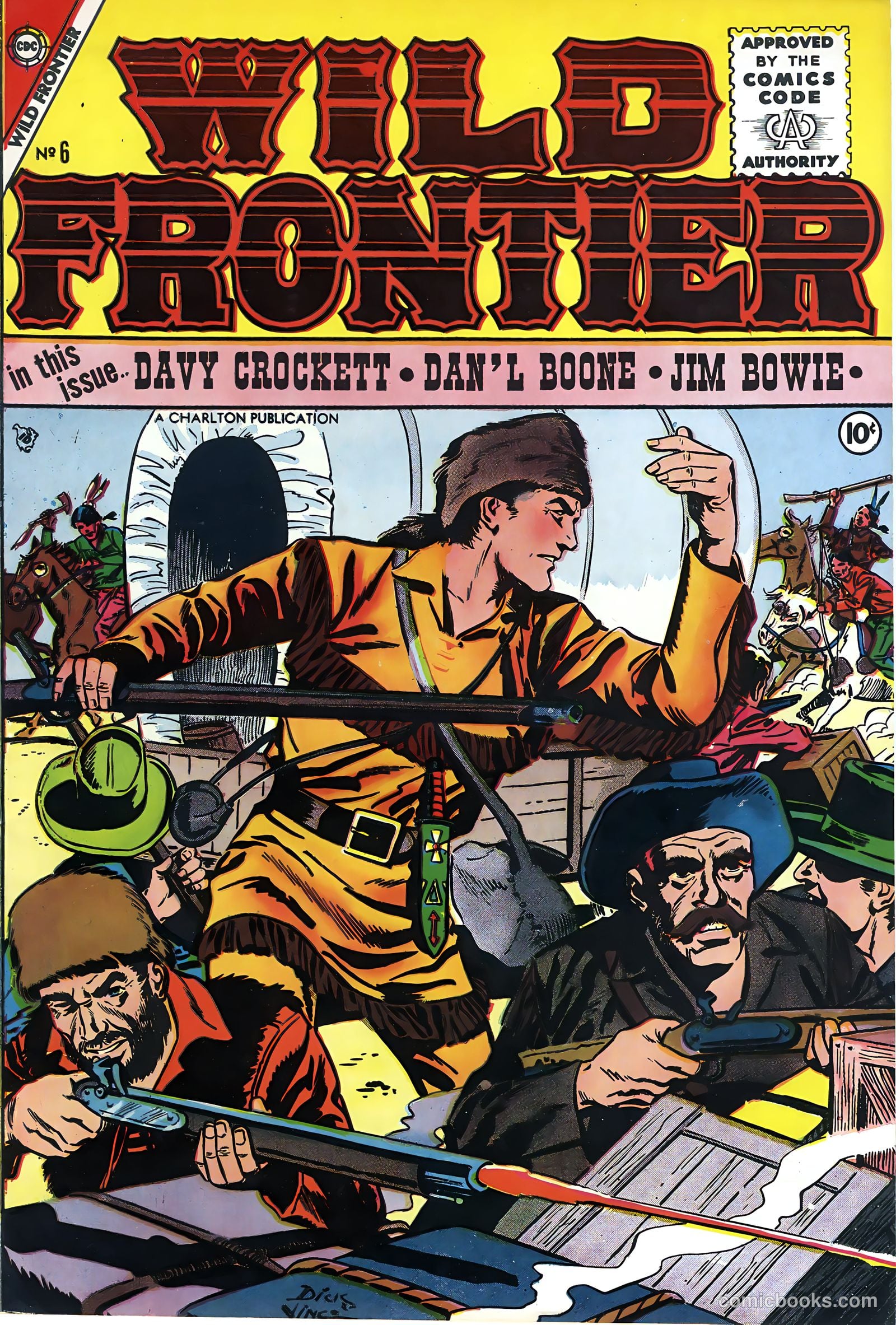 Wild Frontier #6 cover