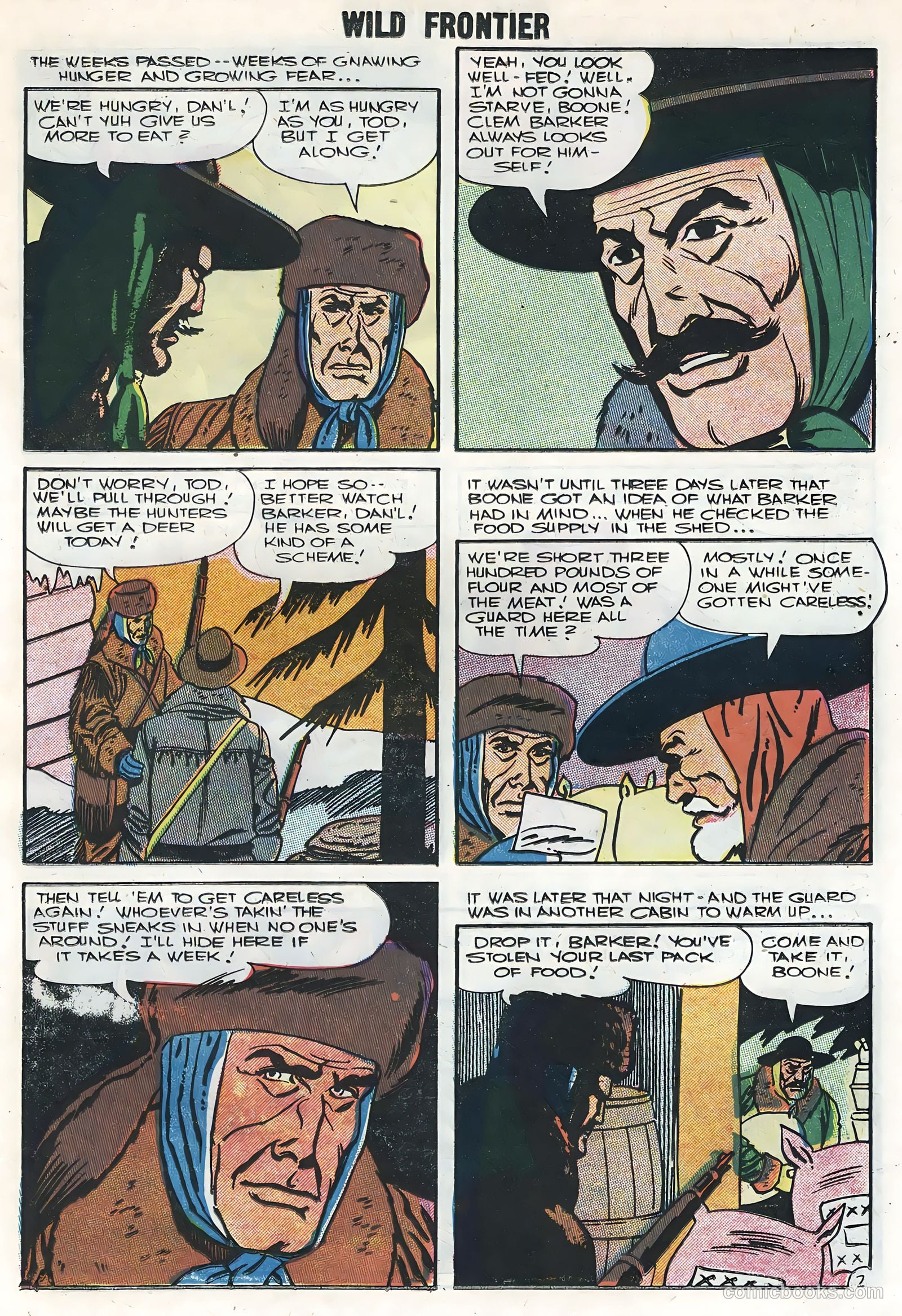 Wild Frontier #6 (1957) — page 11 of 36
