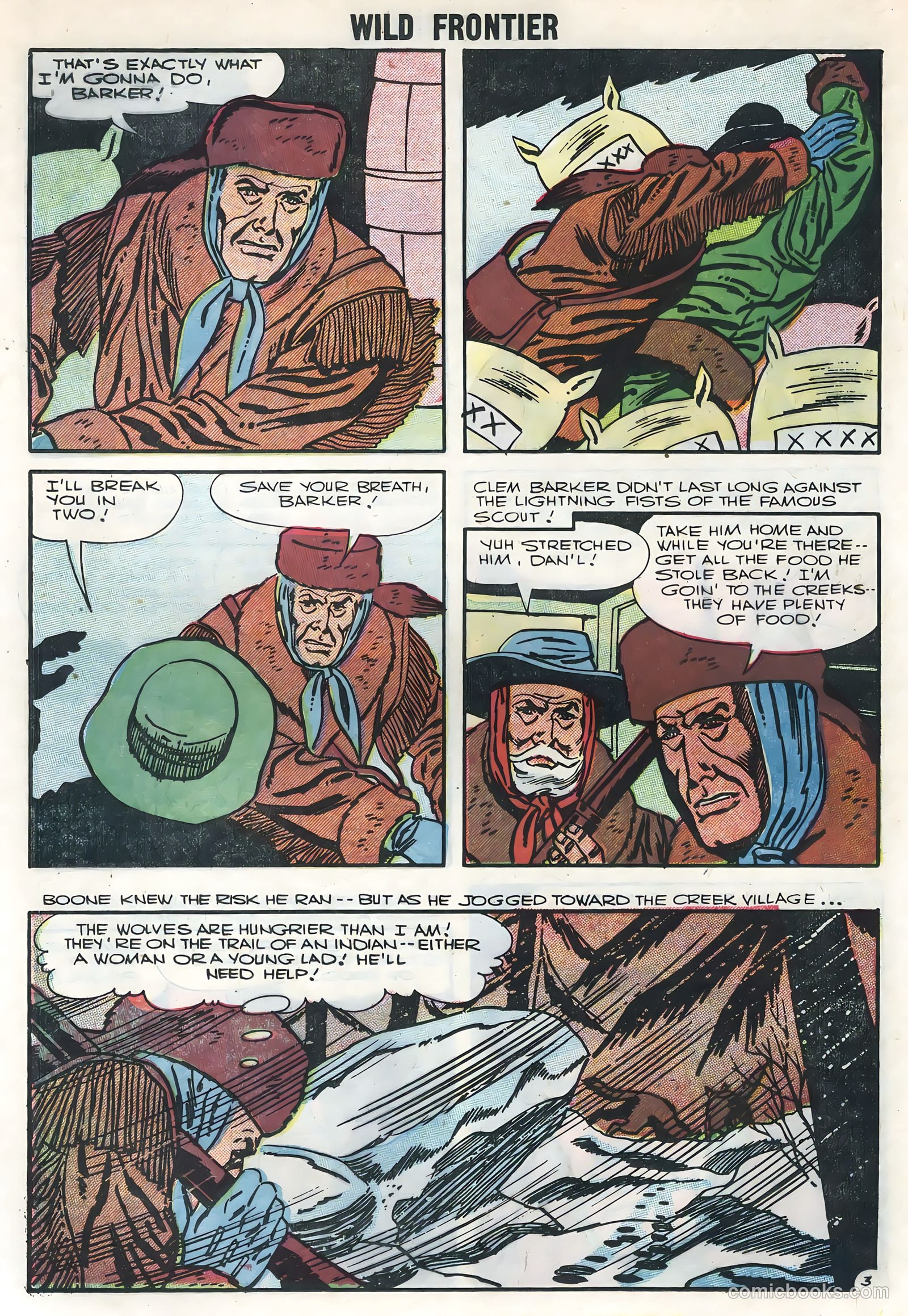 Wild Frontier #6 (1957) — page 12 of 36