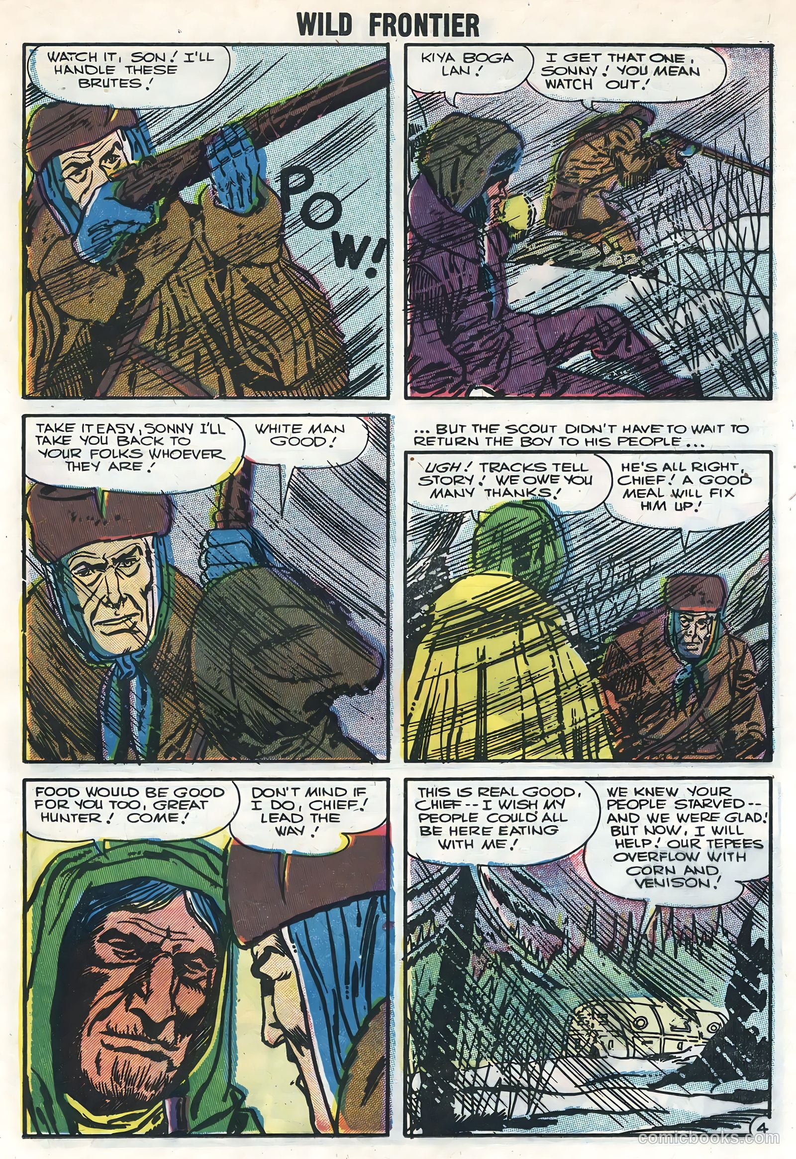 Wild Frontier #6 (1957) — page 13 of 36